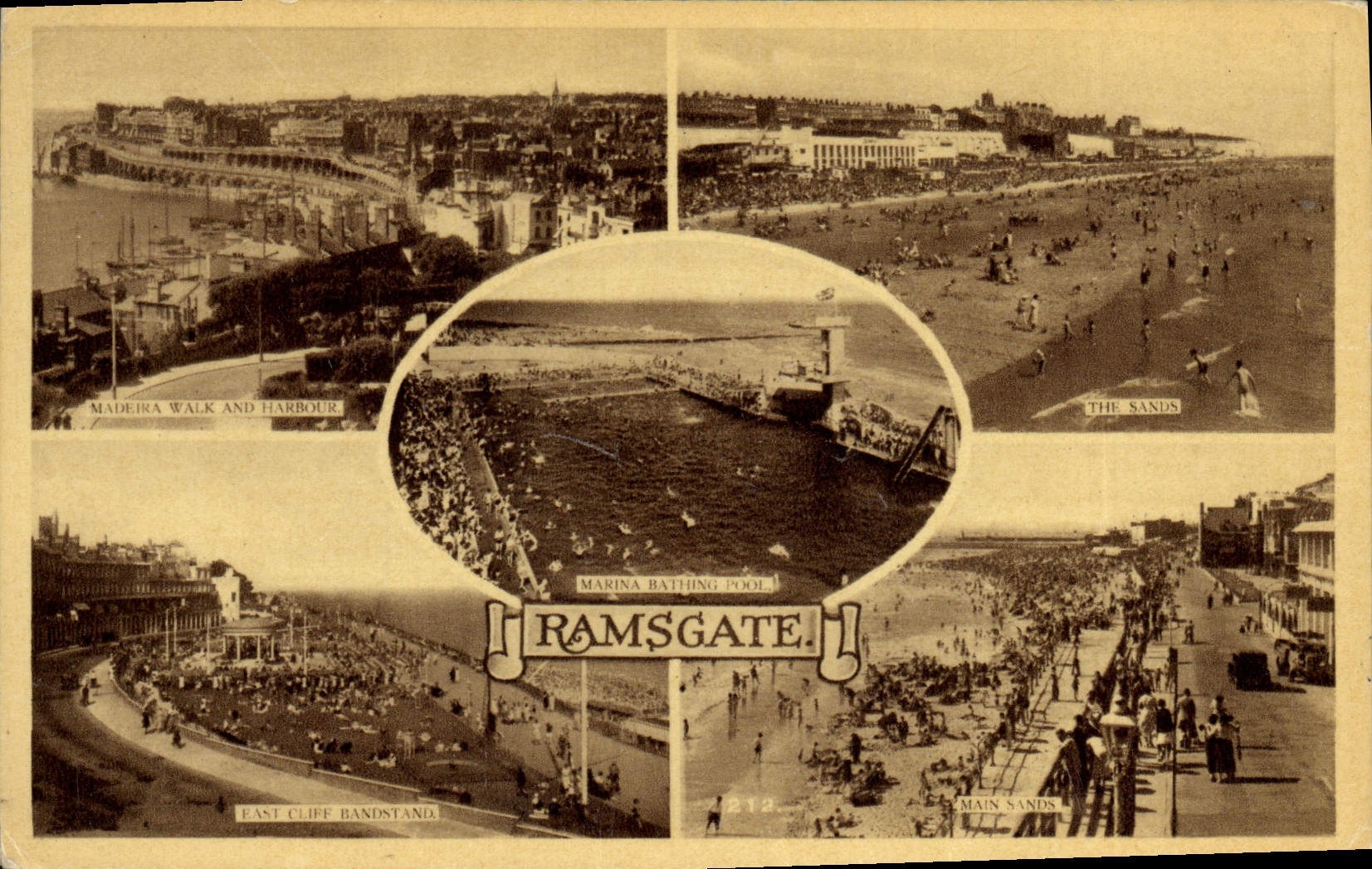 VINTAGE POSTCARD Ramsgate