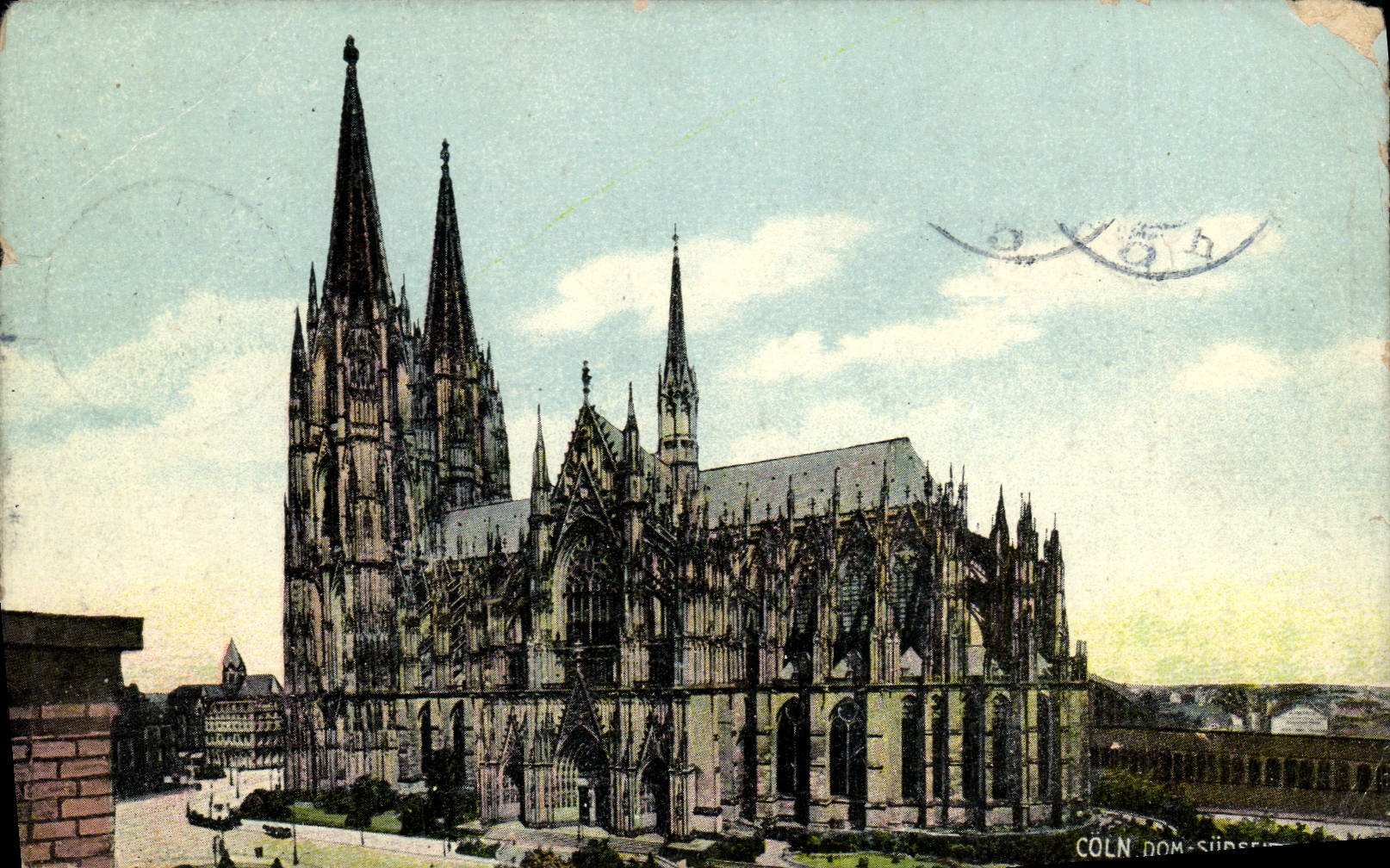 VINTAGE POSTCARD Coln