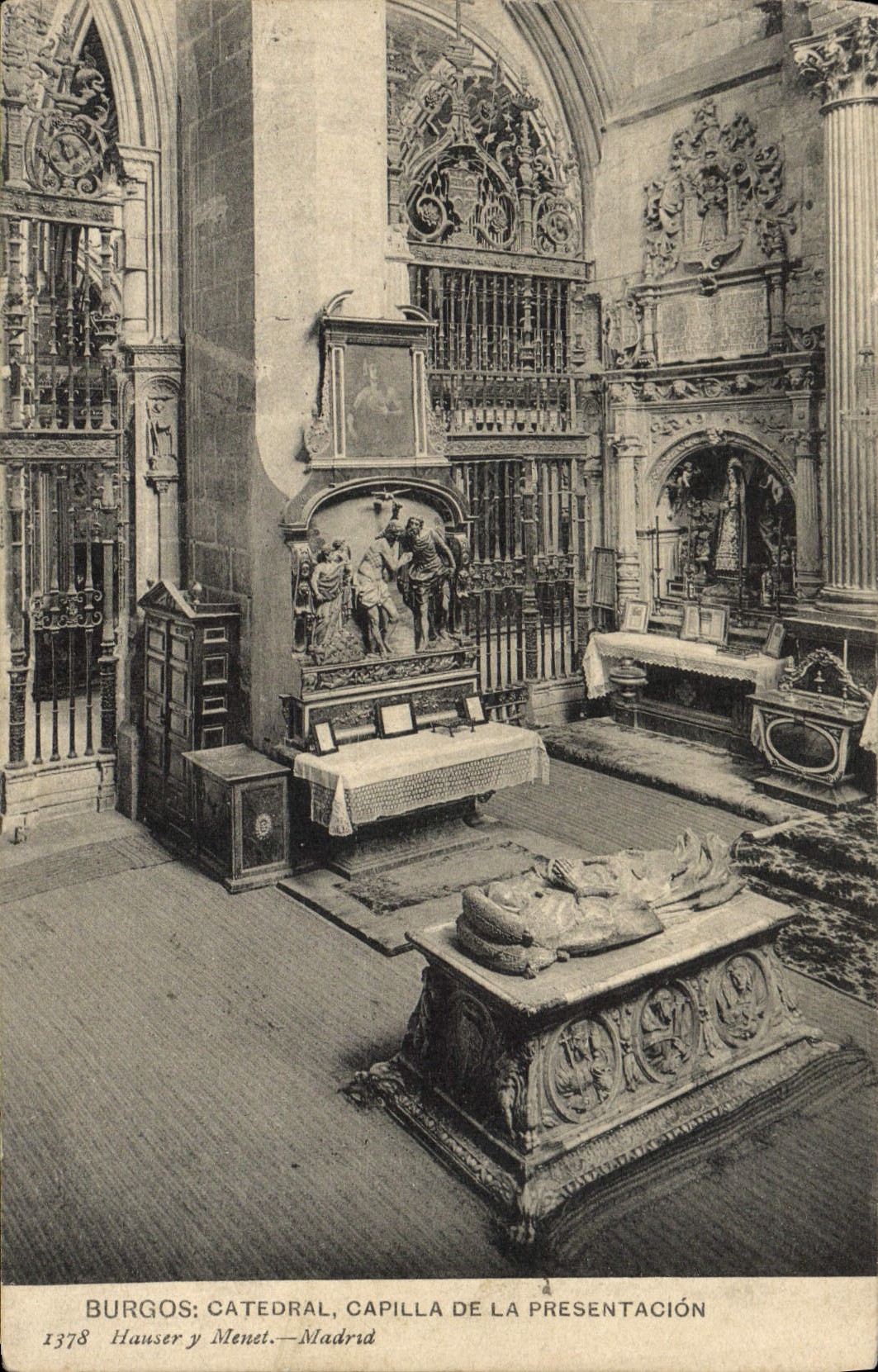 CPA Burgos Catedral Capilla De La Presentacion