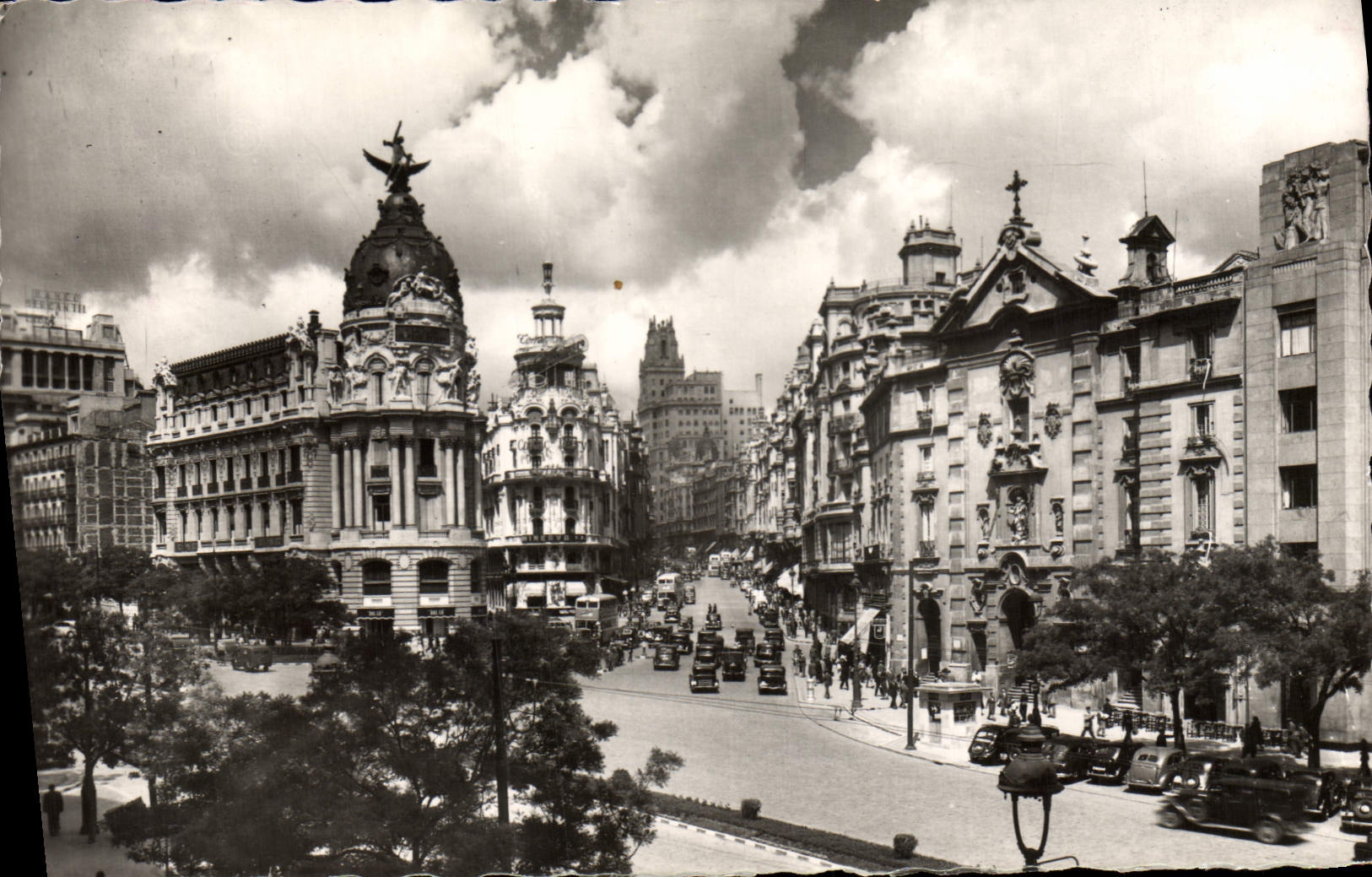 MODERN CARD Madrid Fixes De Alcala there Avda Jose Antonio