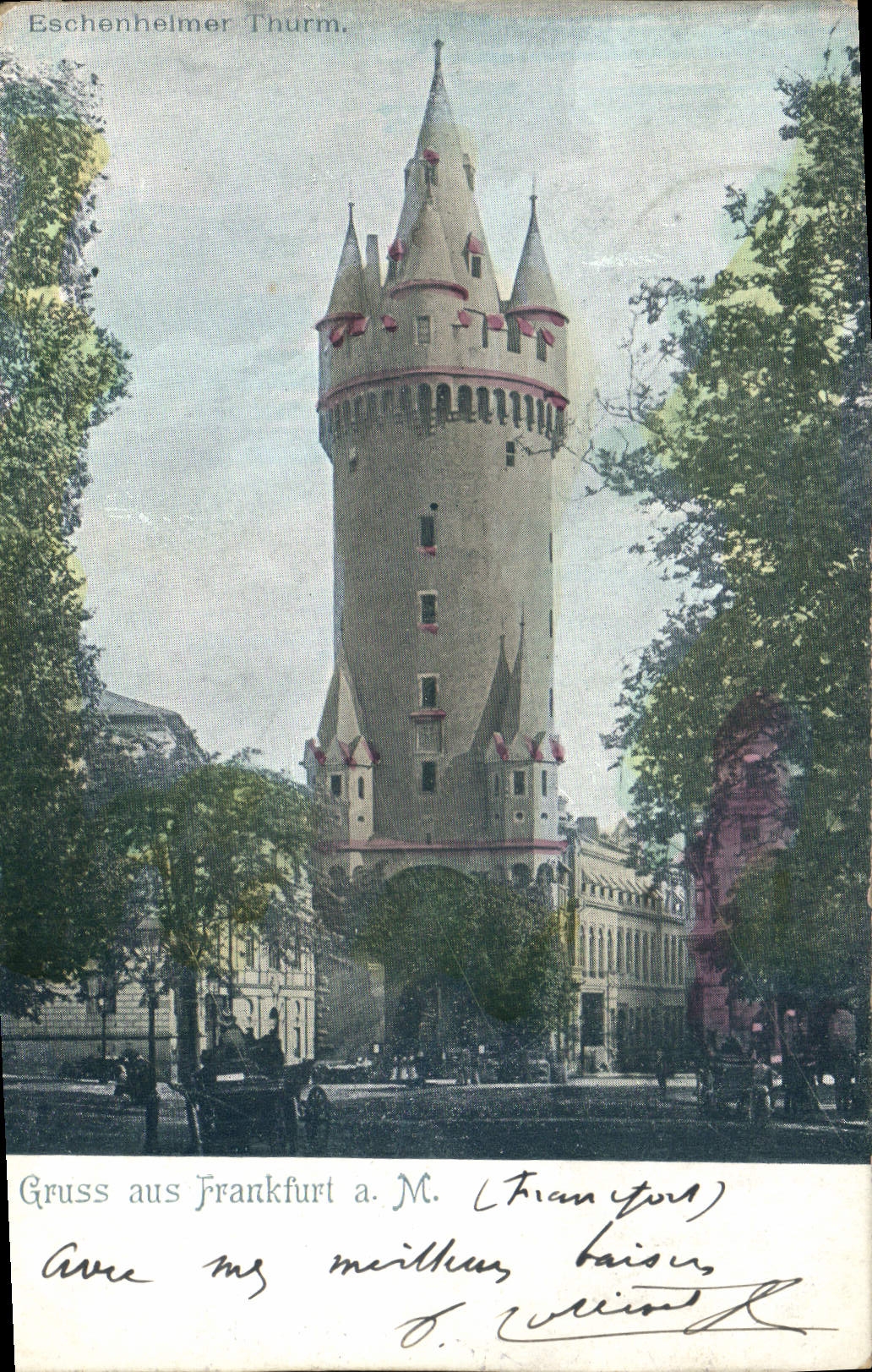 CPA Gruss Aus Frankfurt A M