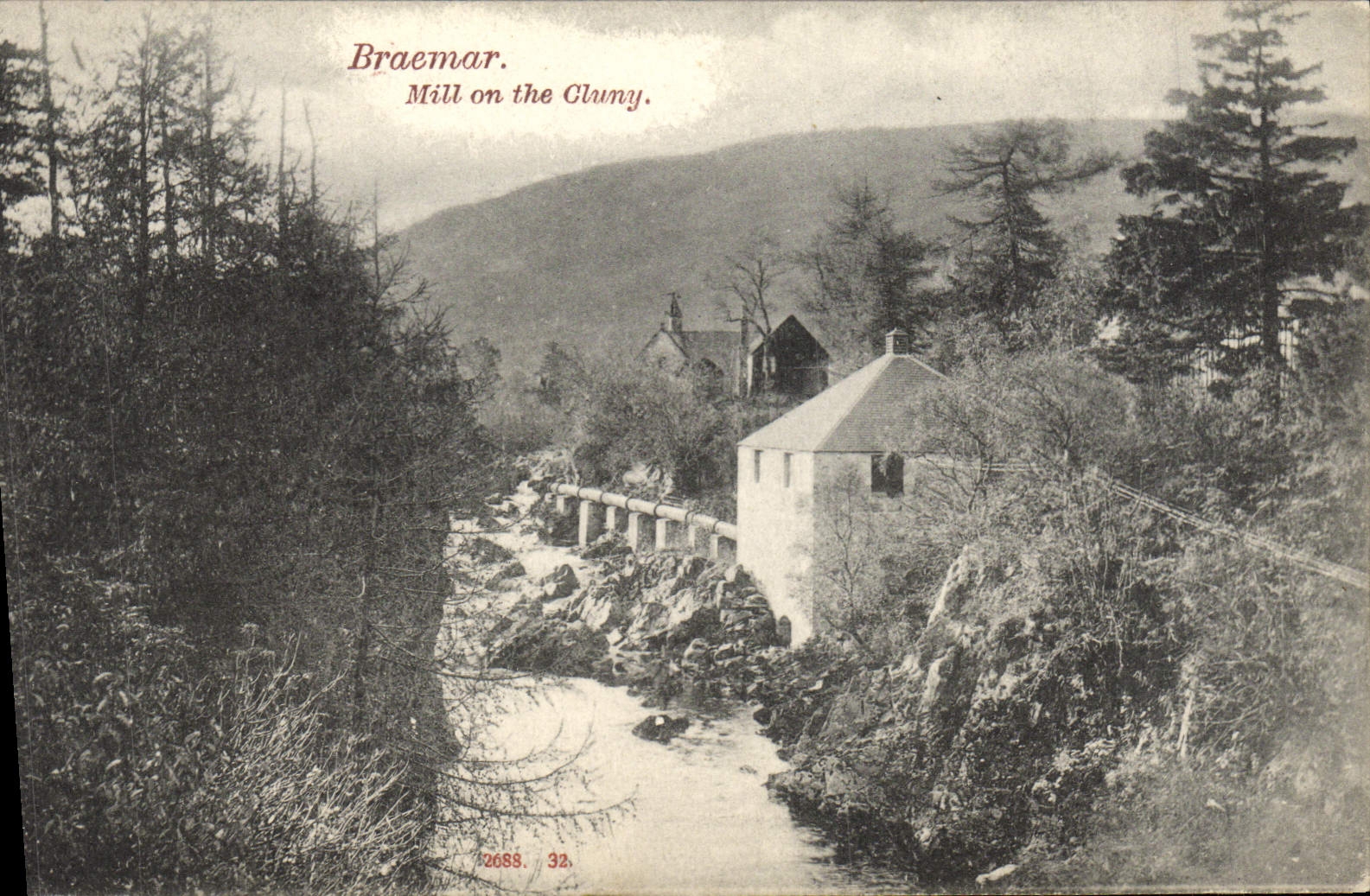 VINTAGE POSTCARD Braemar Millet One The Clung