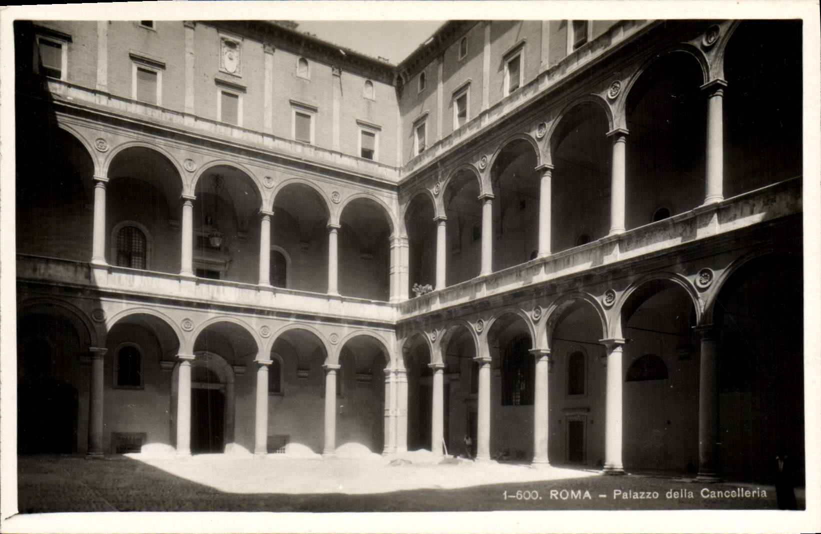 POSTAL Roma Palazzo Della Cancelleria de la VENDIMIA