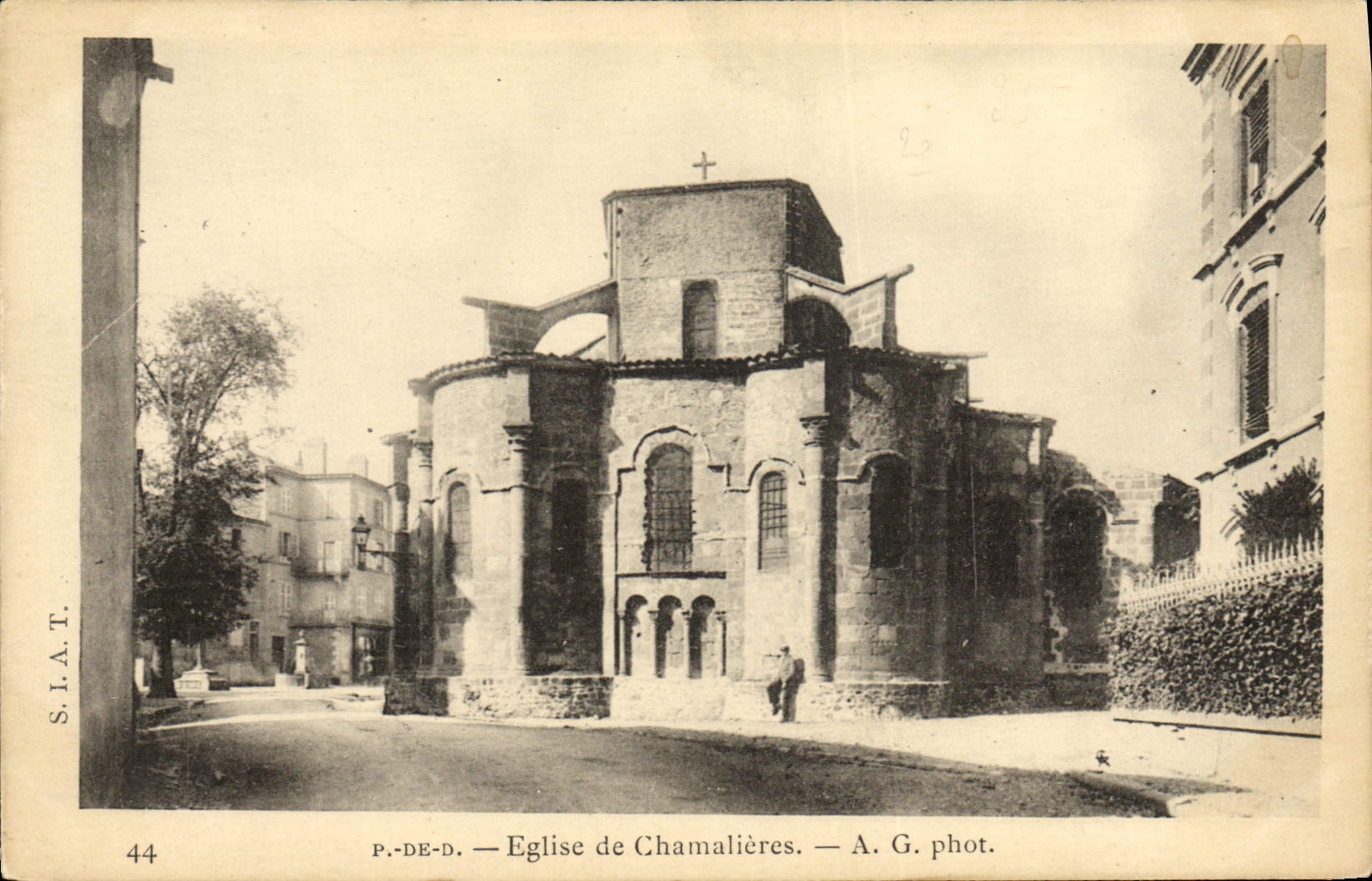 CPA Eglise De Chamalieres