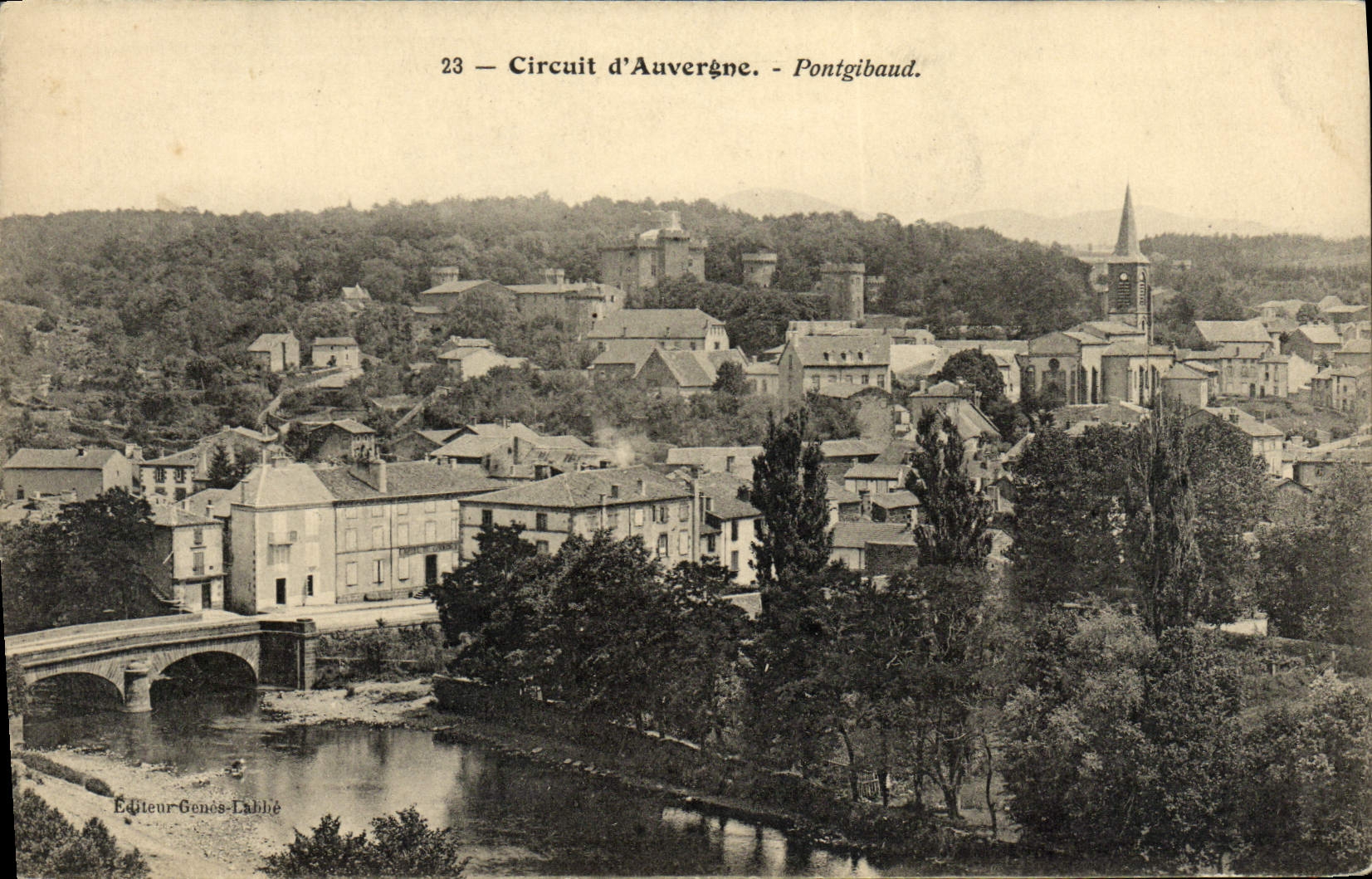 CPA Circuit d'Auvergne Pontgibaud