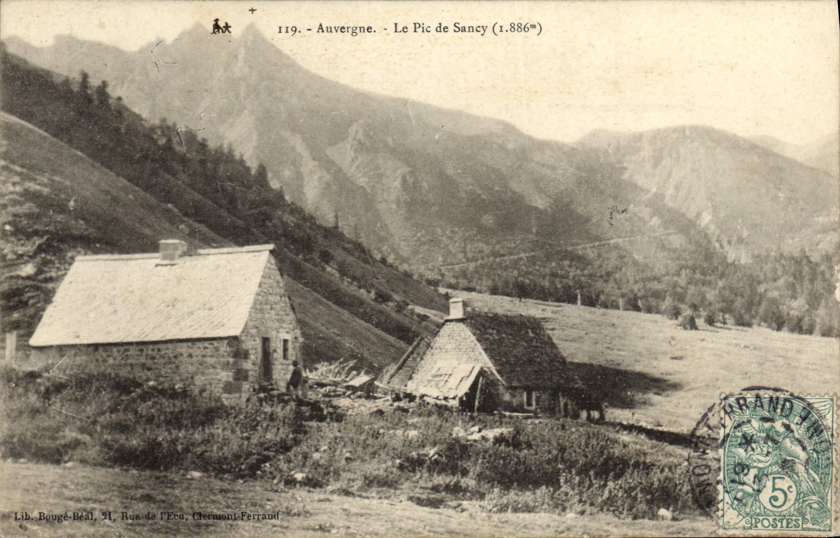 CPA Auvergne Le Pic De Sancy