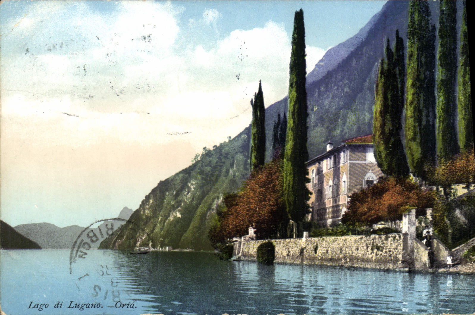 CPA Lago di Lugano Oria Villa Marchese Brusati