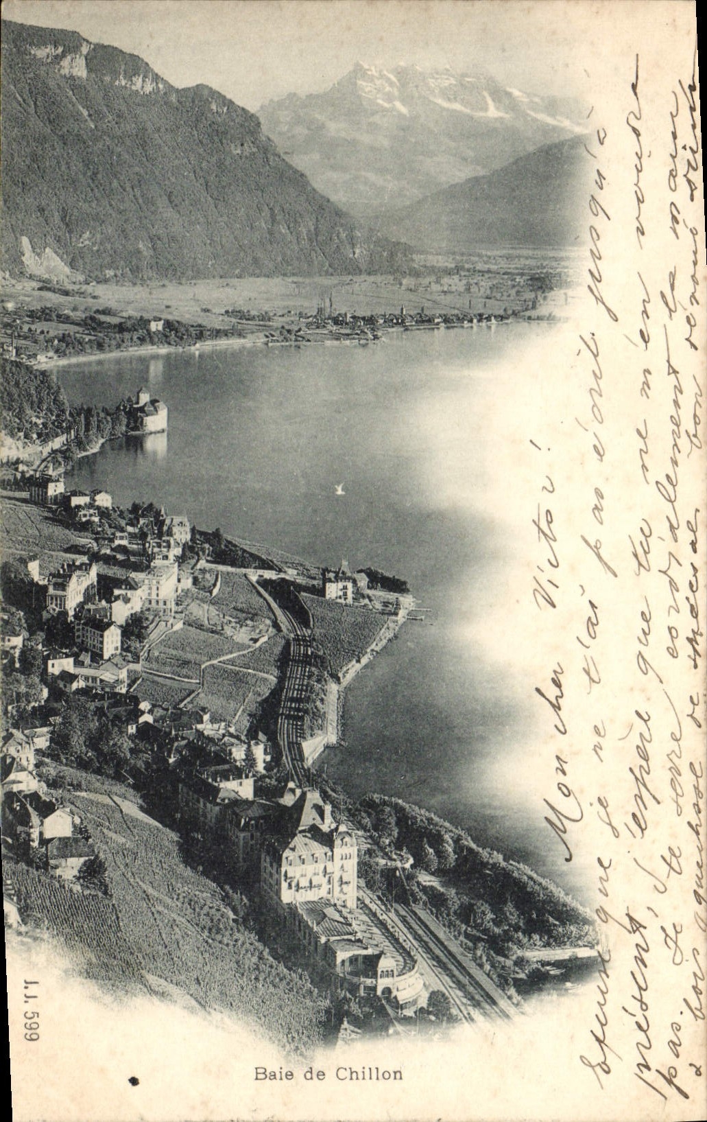 CPA Chateau de Chillon Baie de