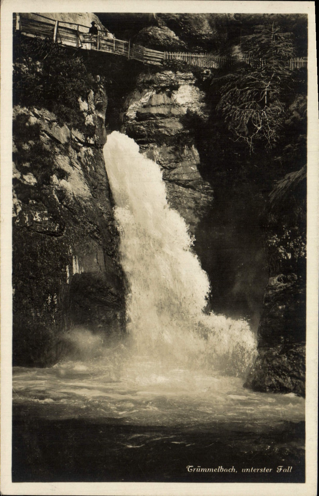 CPA Lauterbrunnen Trummelbach