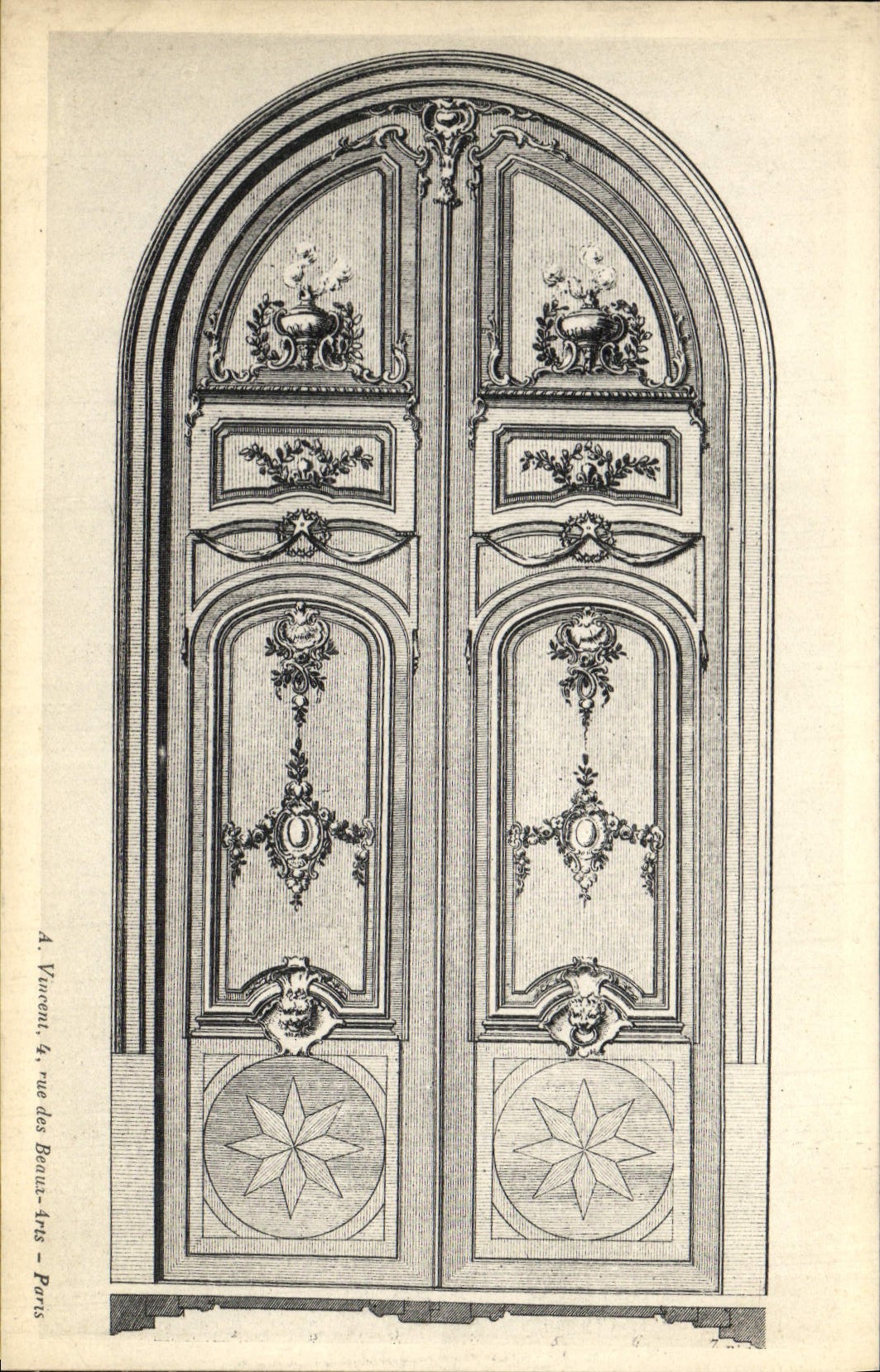 CPA Viencent rue des Beaux Arts Paris