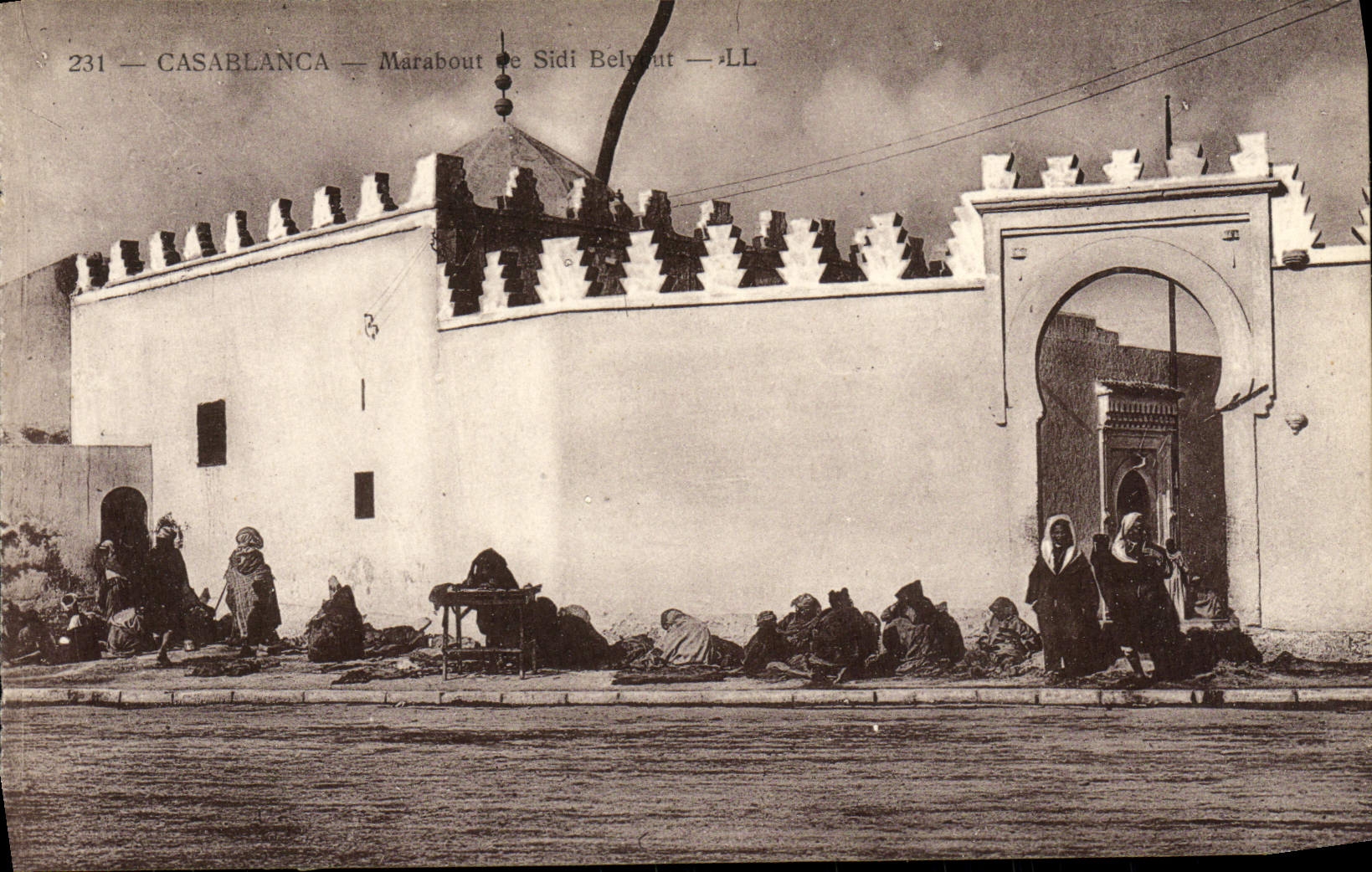 CPA Casablanca Marabout de Sidi Belyout