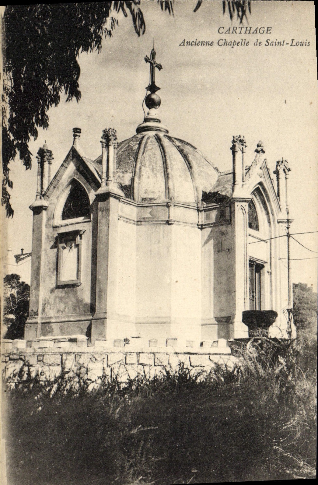 VINTAGE POSTCARD Carthage Old Vault of Saint Louis
