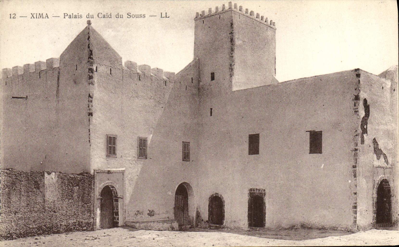 VINTAGE POSTCARD Xima Palate Of Caid Of Under