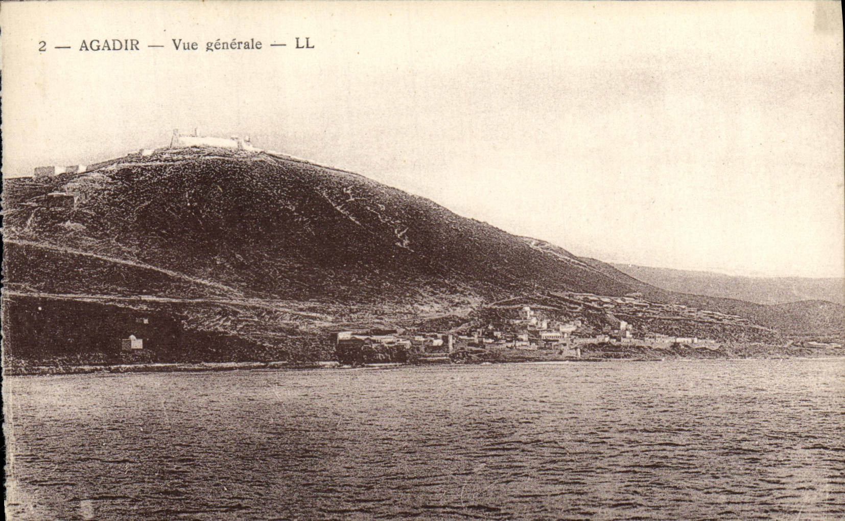 VINTAGE POSTCARD Agadir View