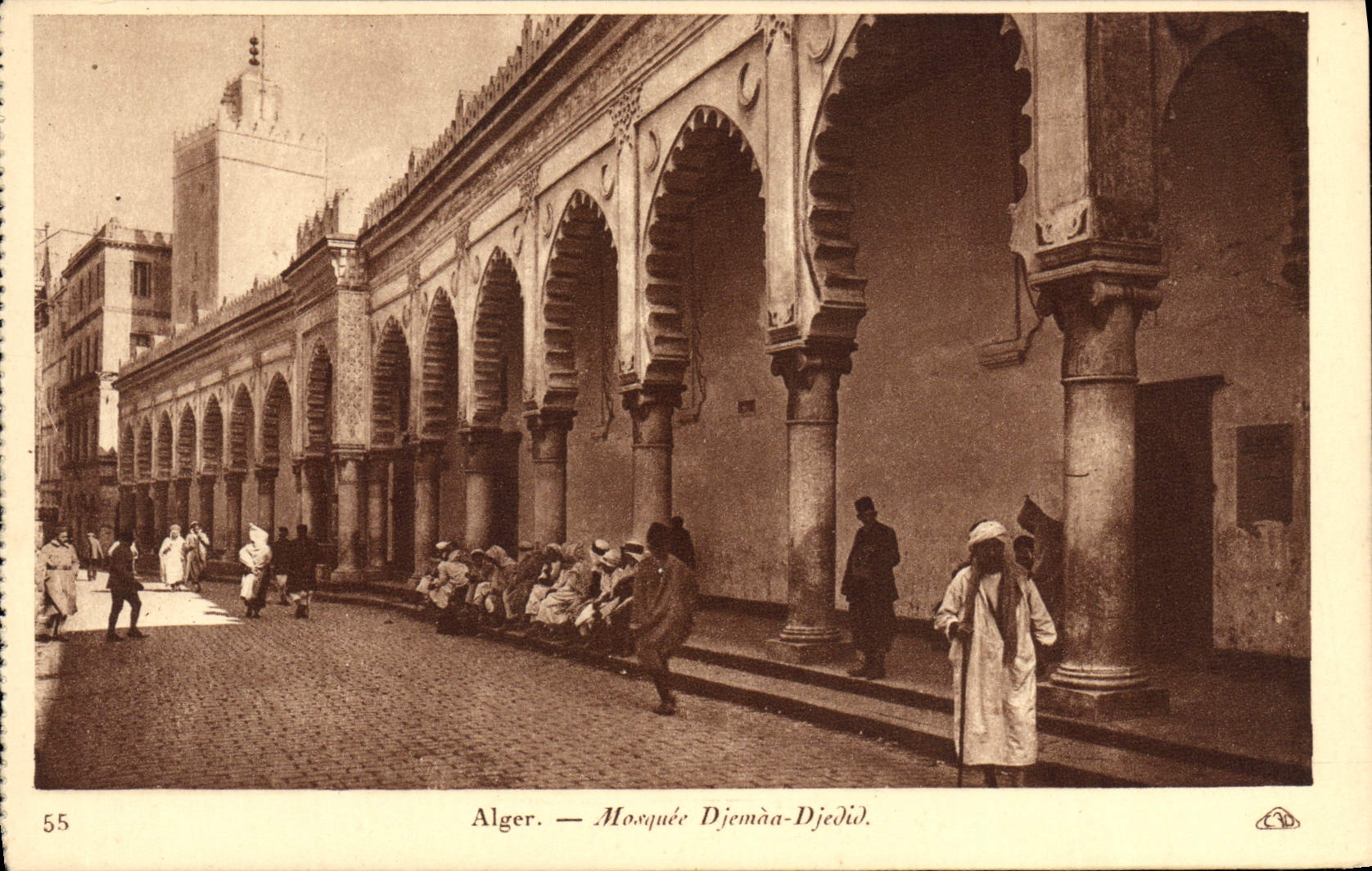 CPA Alger Mosquee Djemaa Djedid