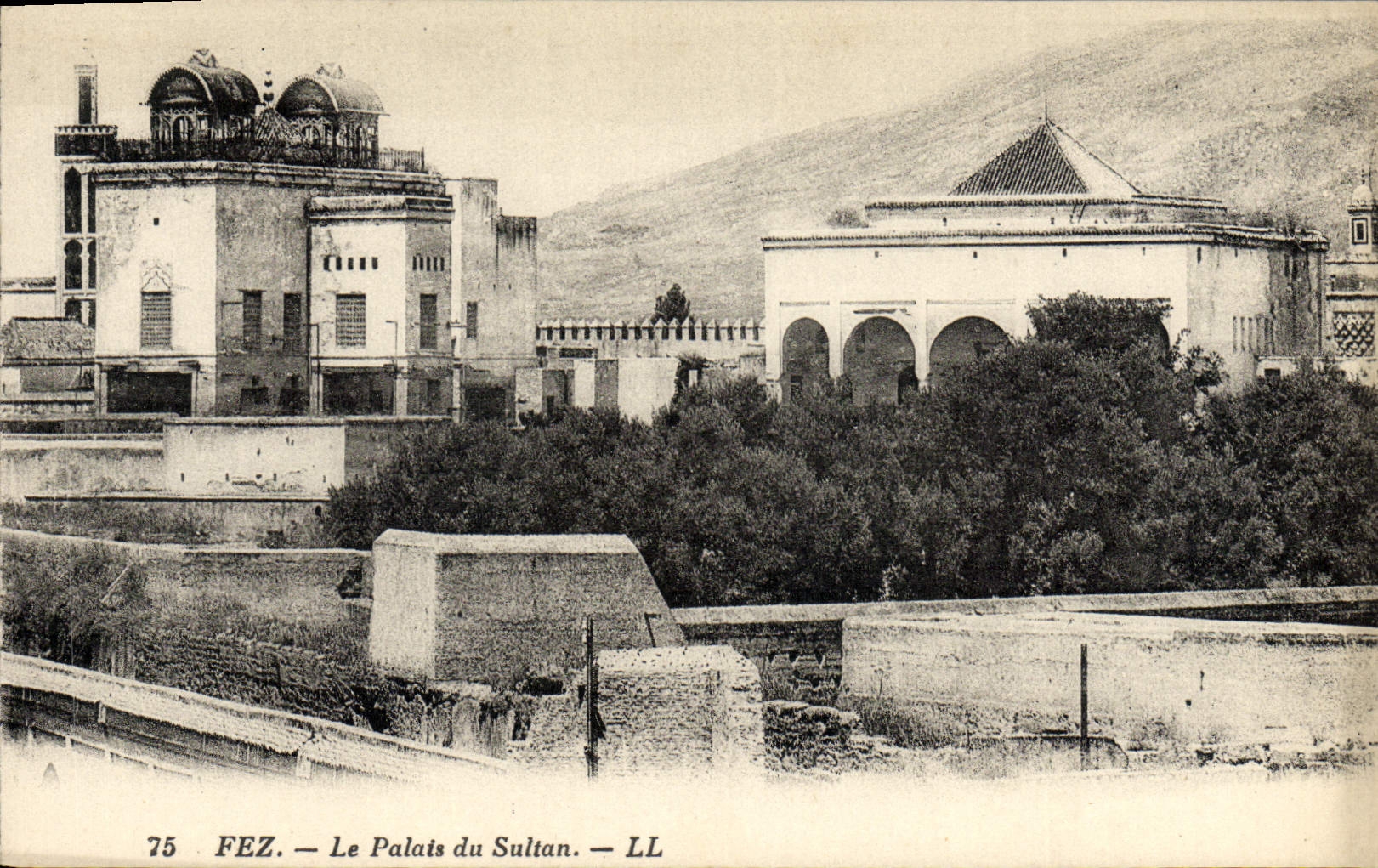 CPA Fez Le Palais Du Sultan