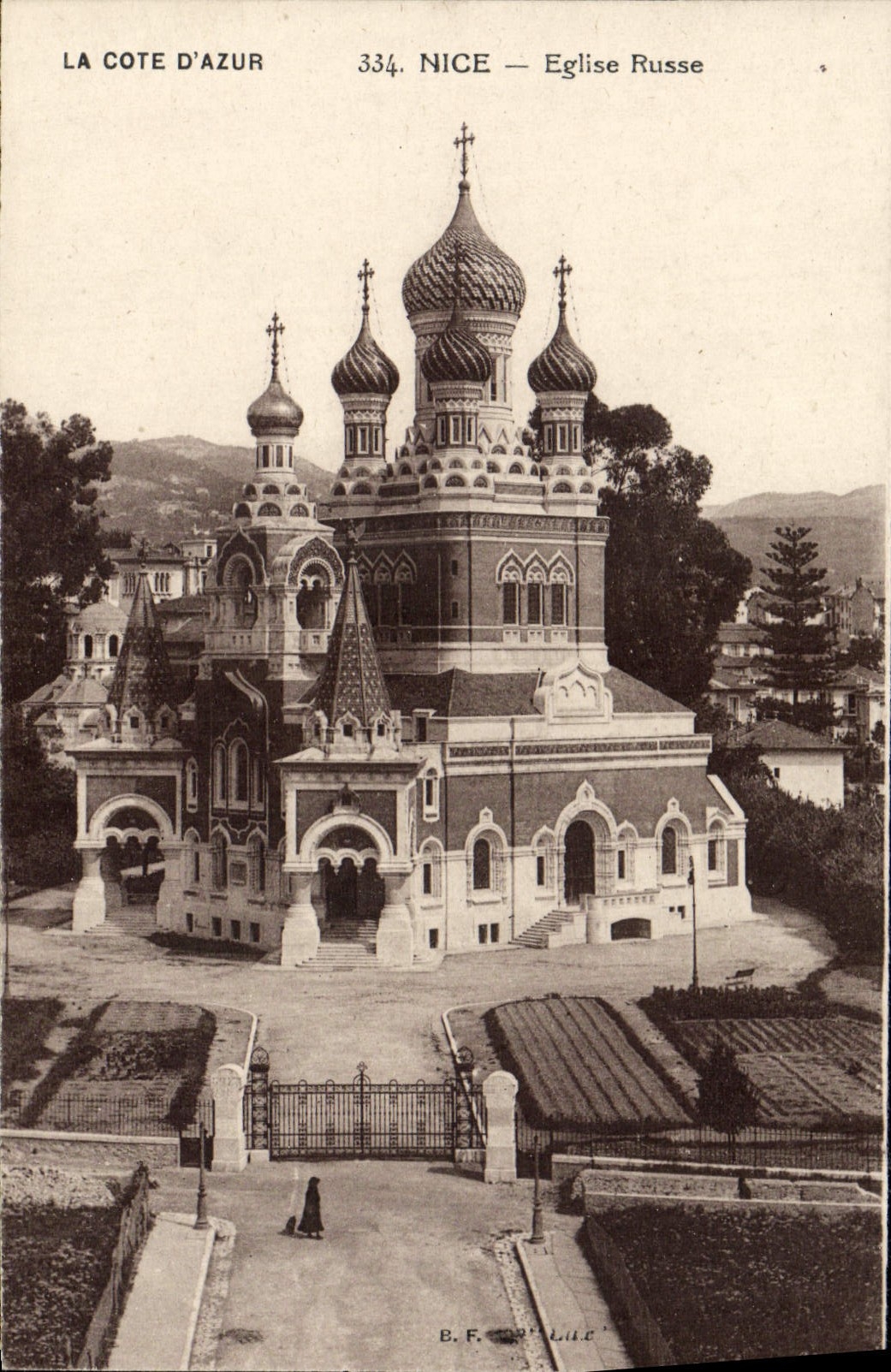 CPA La Cote d'Azur Nice Eglise Russe Russie Russia