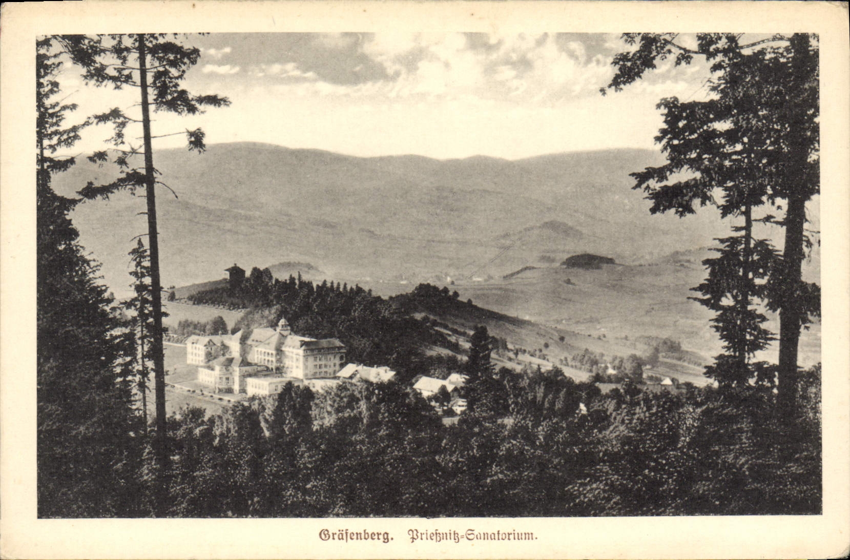 VINTAGE POSTCARD Grafenberg