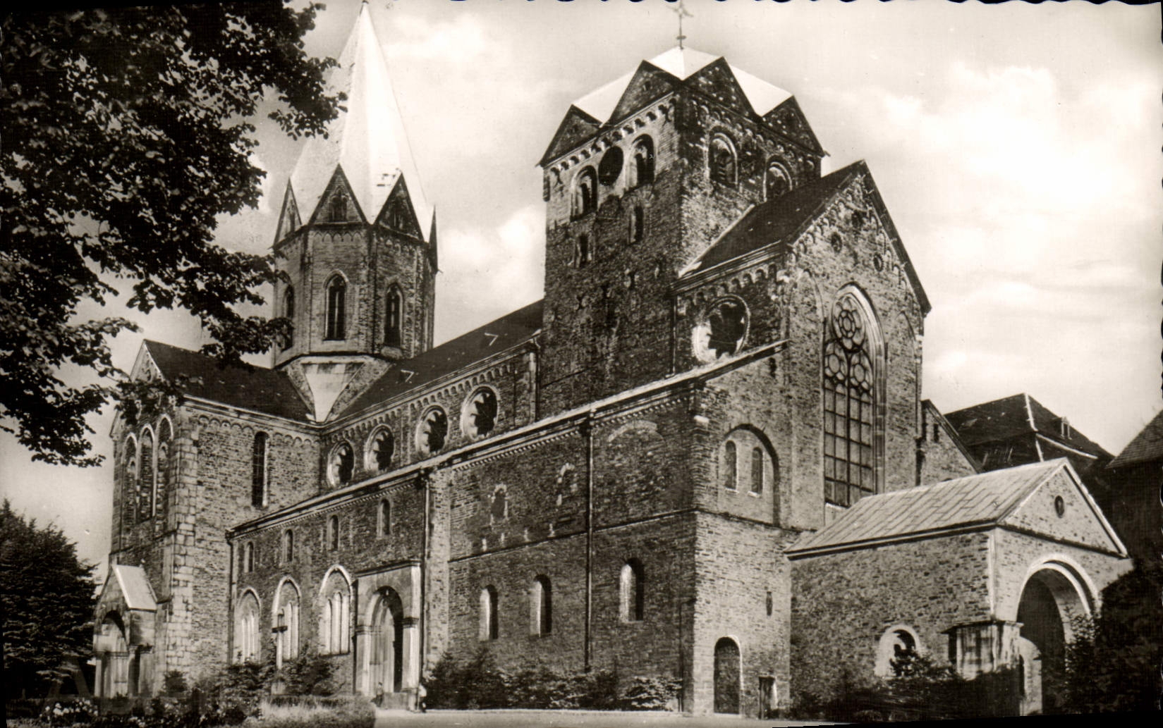 MODERN CARD Essen Werden the Ruhr Abteikirche