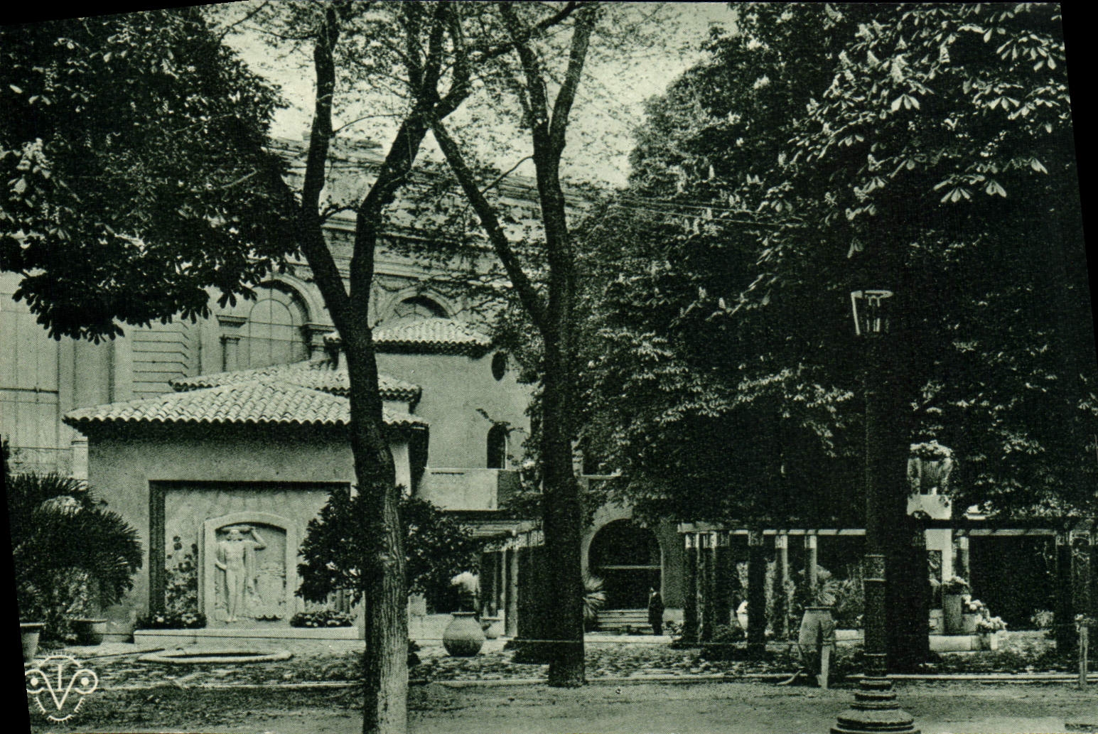 CPA Paris Exposition Des Arts Decoratifs Le Pavillon Des Alpes Maritimes