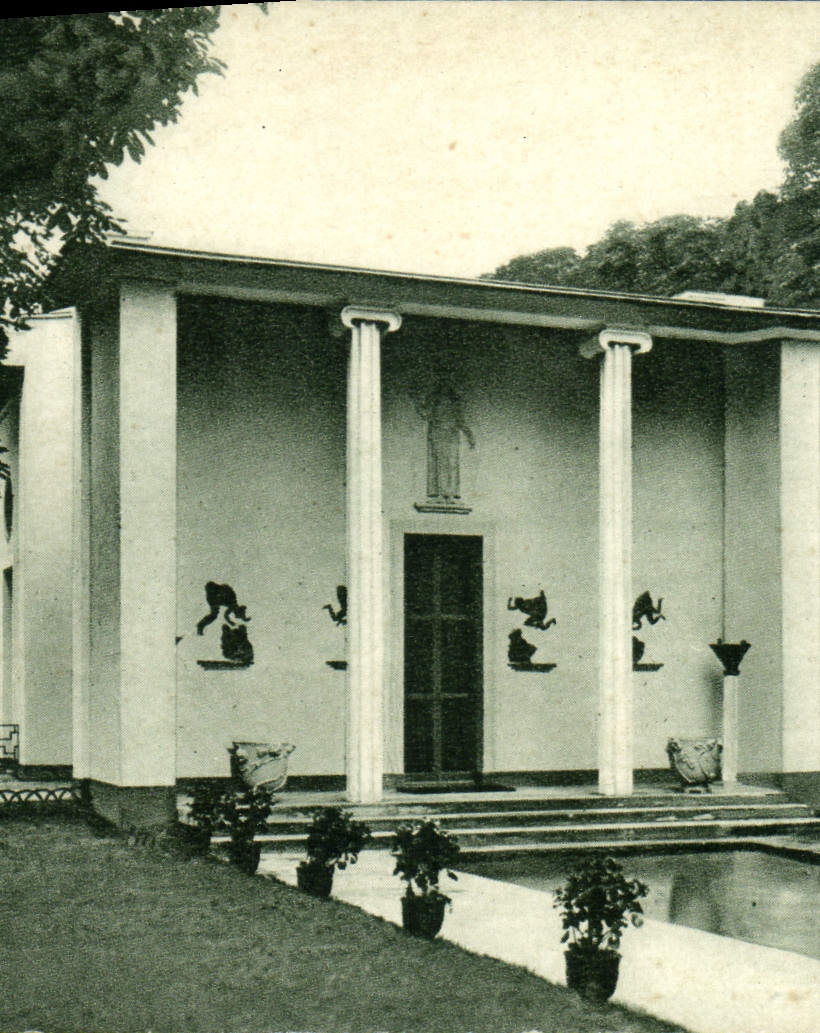 Exposición internacional de la POSTAL de la VENDIMIA de la casa decorativa de París 1925 de los artes de Suecia