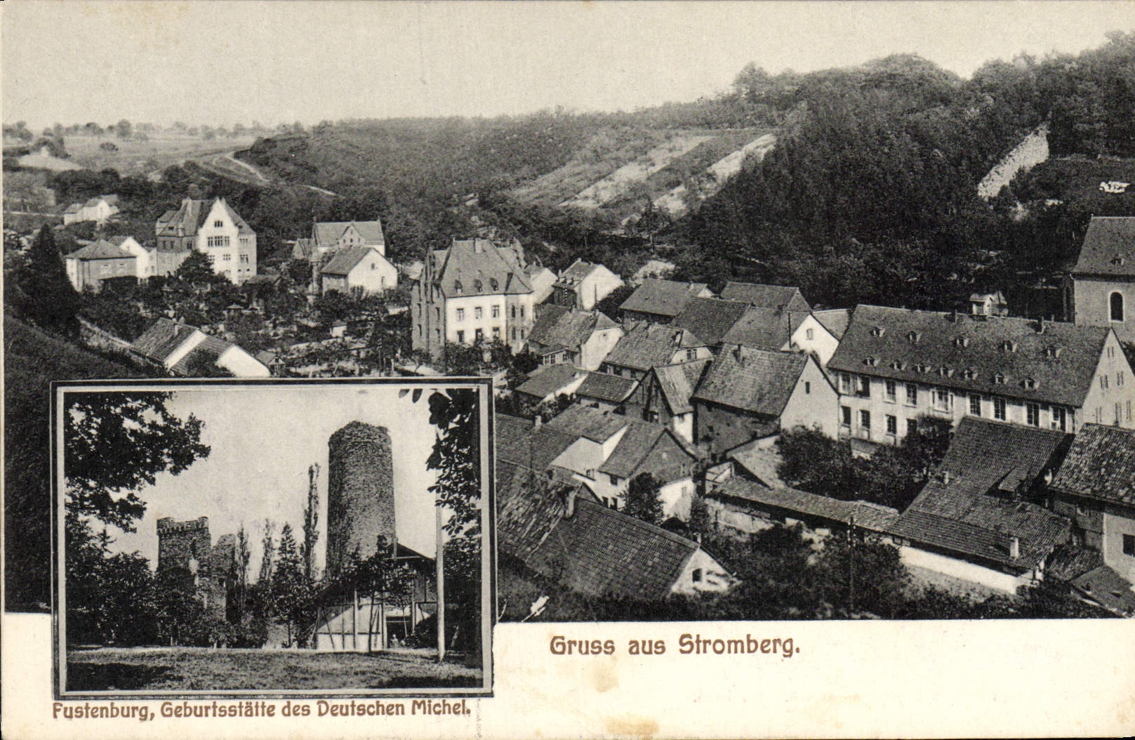 VINTAGE POSTCARD Gruss Aus Stromberg