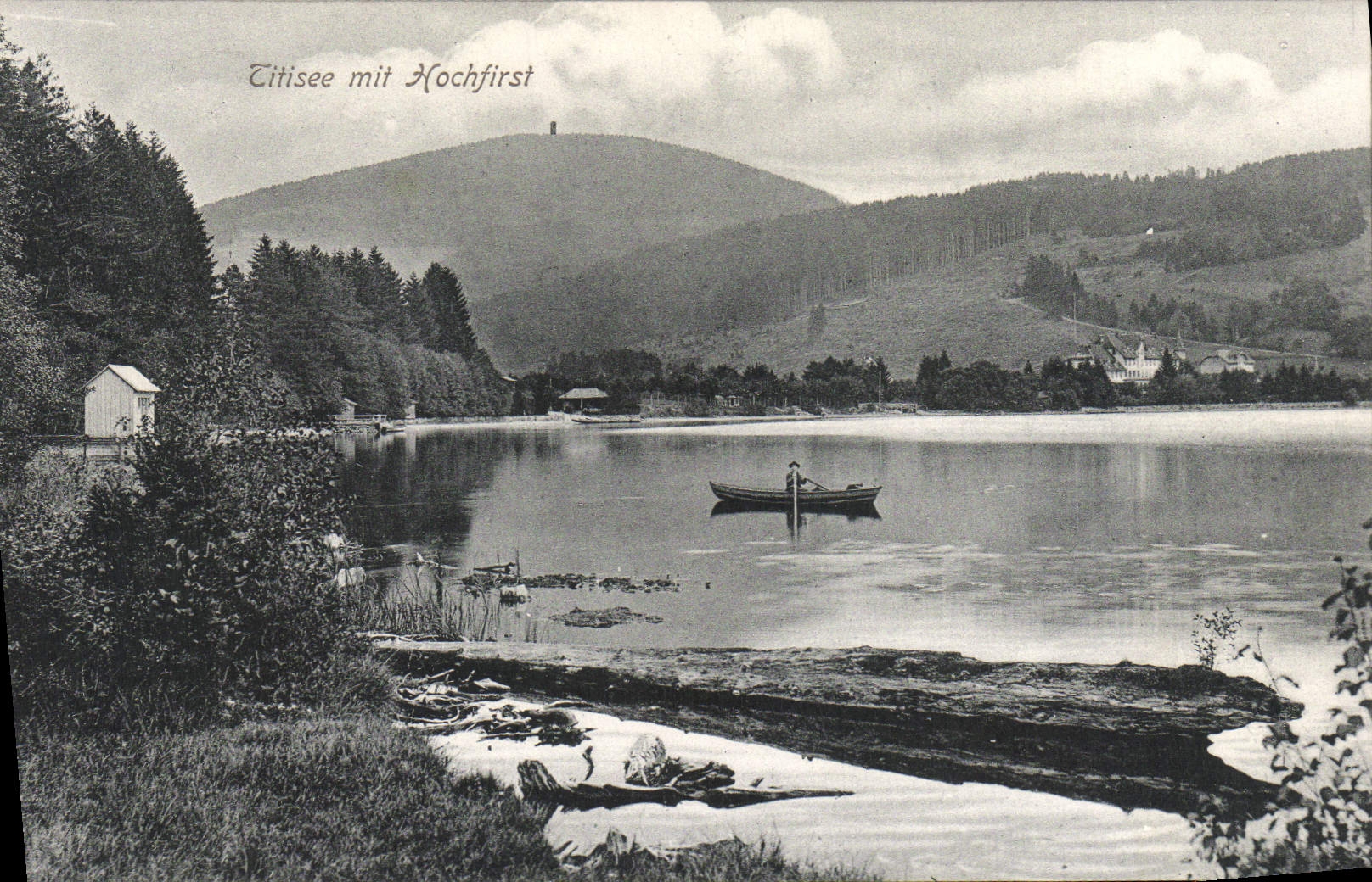 VINTAGE POSTCARD Titisee MIT Hockfirst