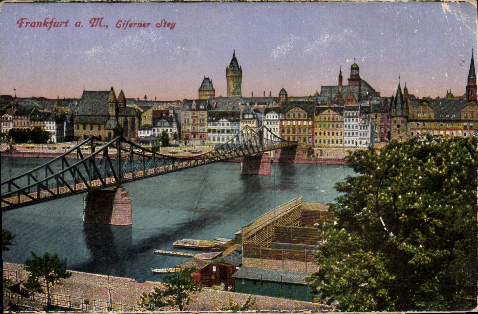 CPA Frankfurt A M Eiserner Steg