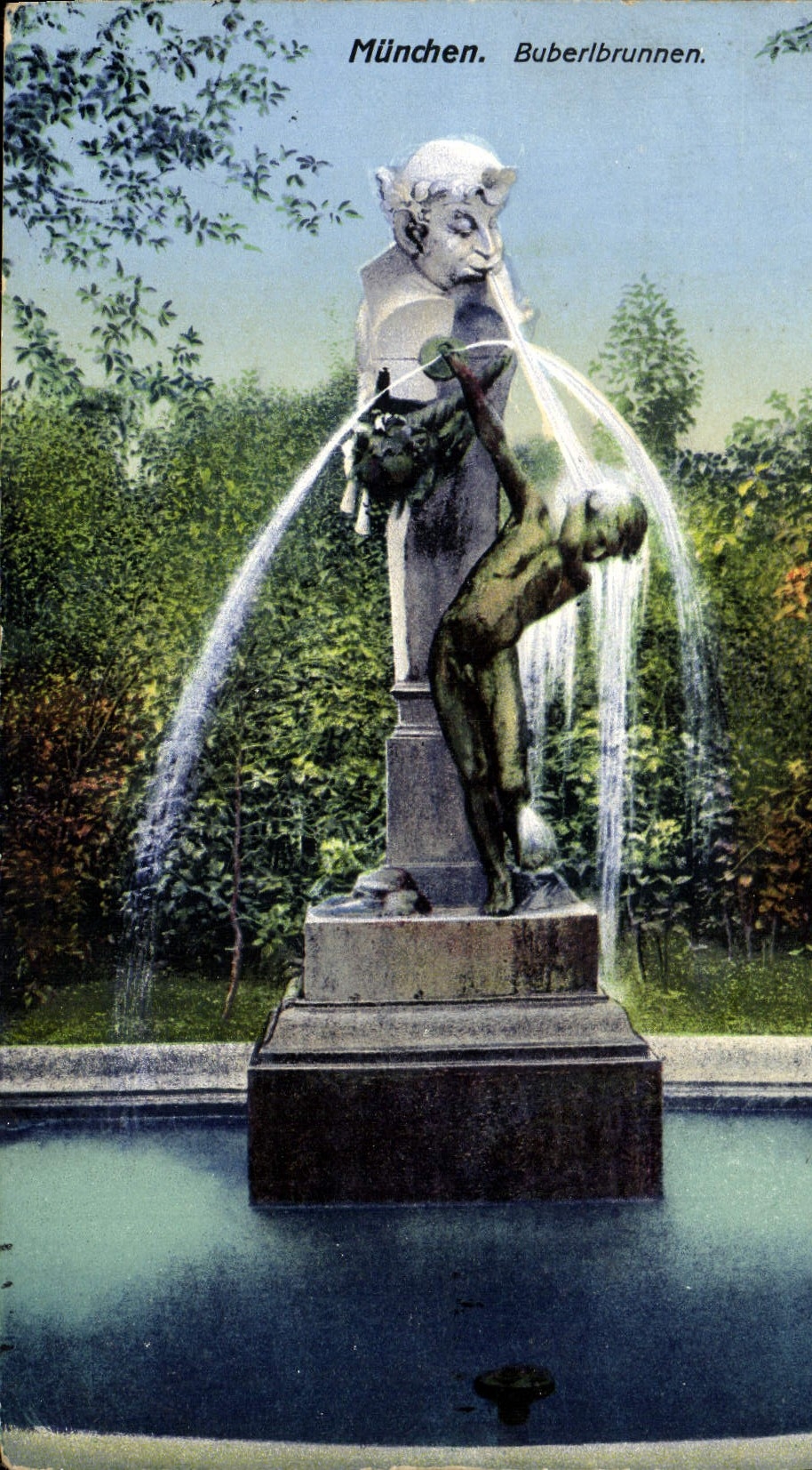 CPA Munchen Buberlbrunnen