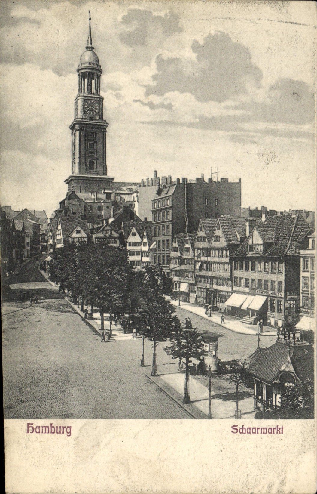 CPA Hamburg Schaarmarkt