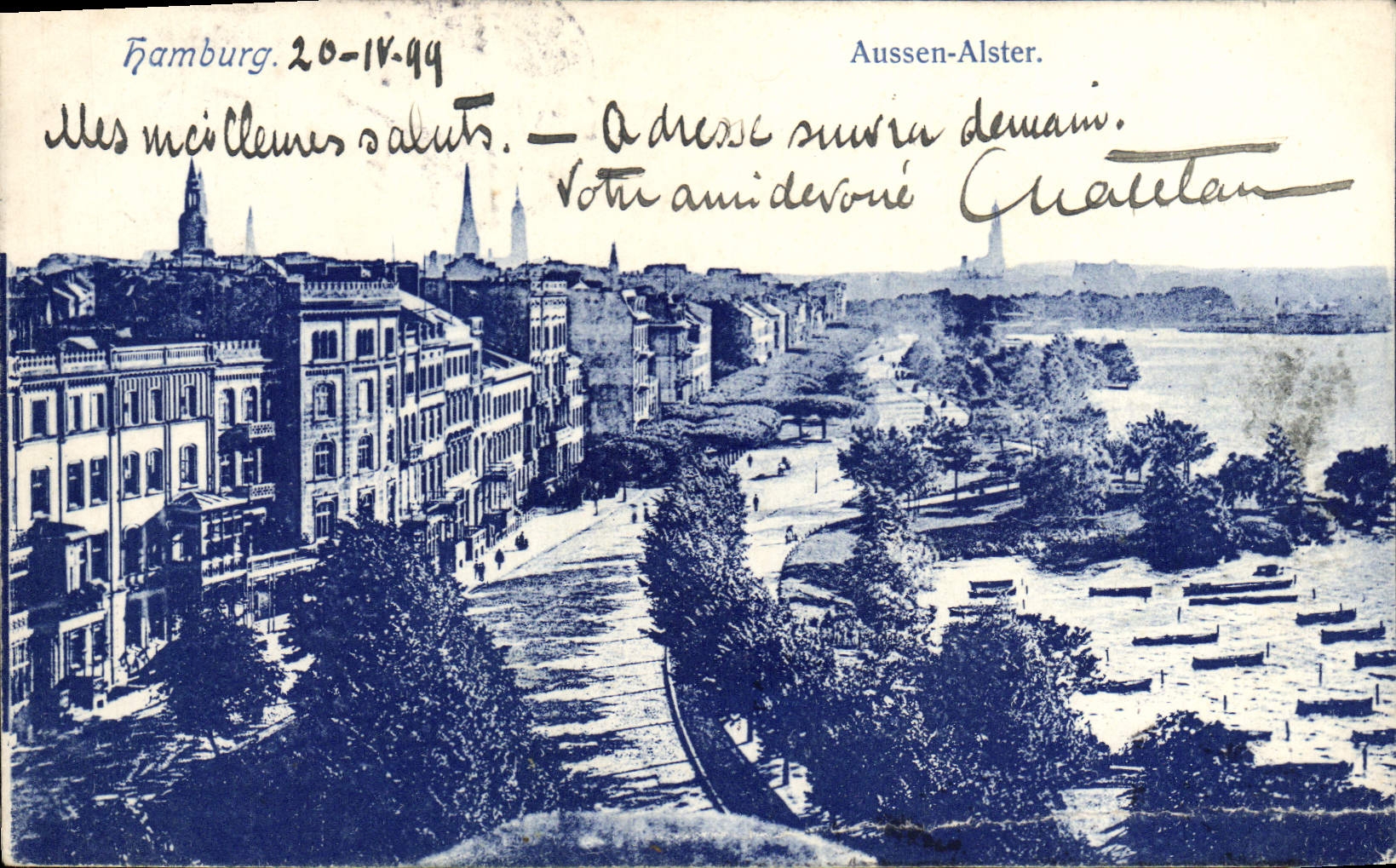 CPA Hamburg Aussen Alster