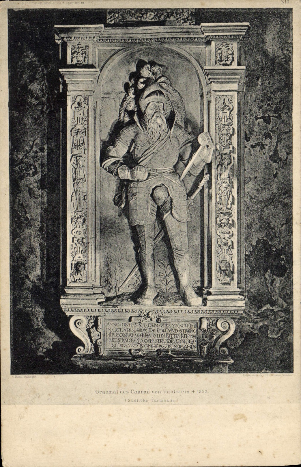 CPA Grabmal des Conrad von Hanistein