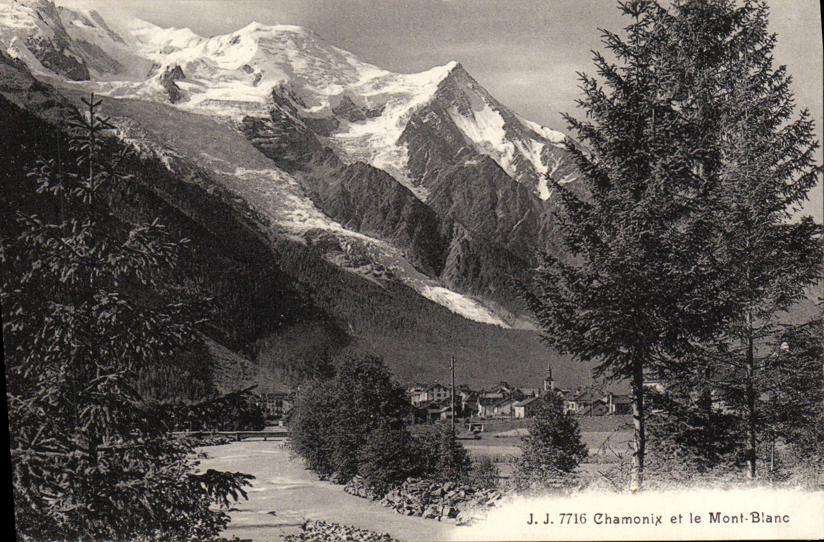 CPA Chamonix et le Mont Blanc
