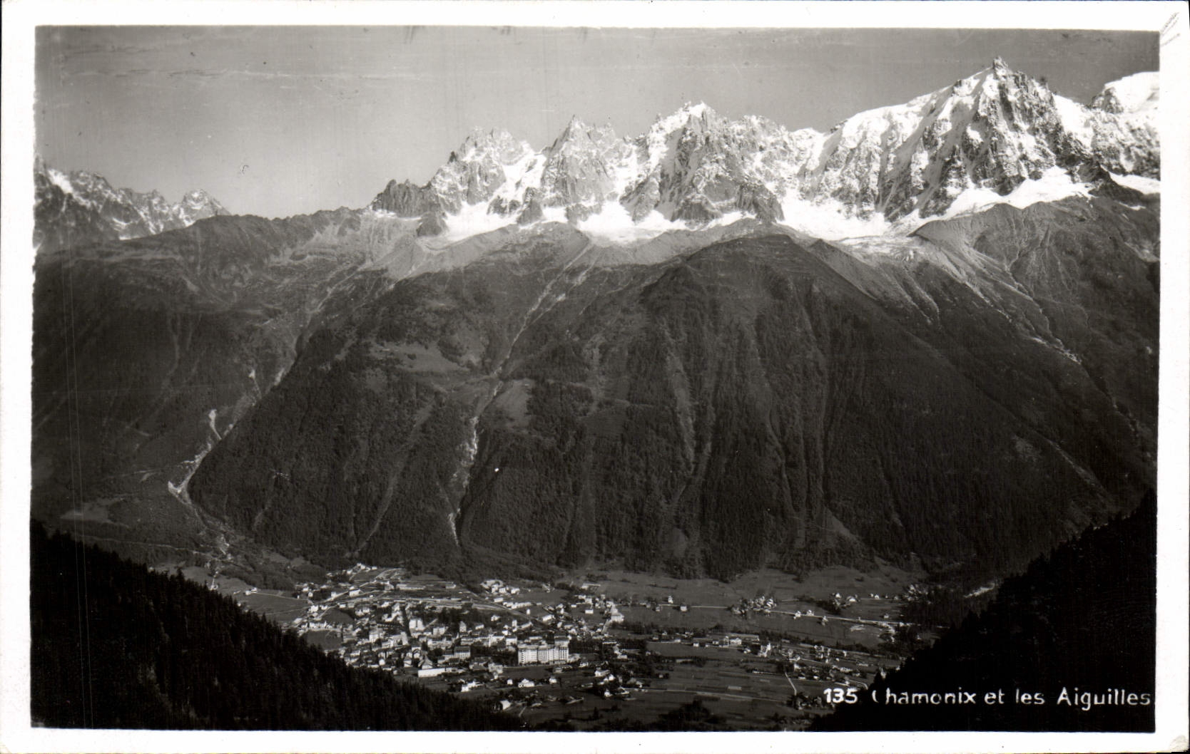 CPA Chamonix et les Aiguilles