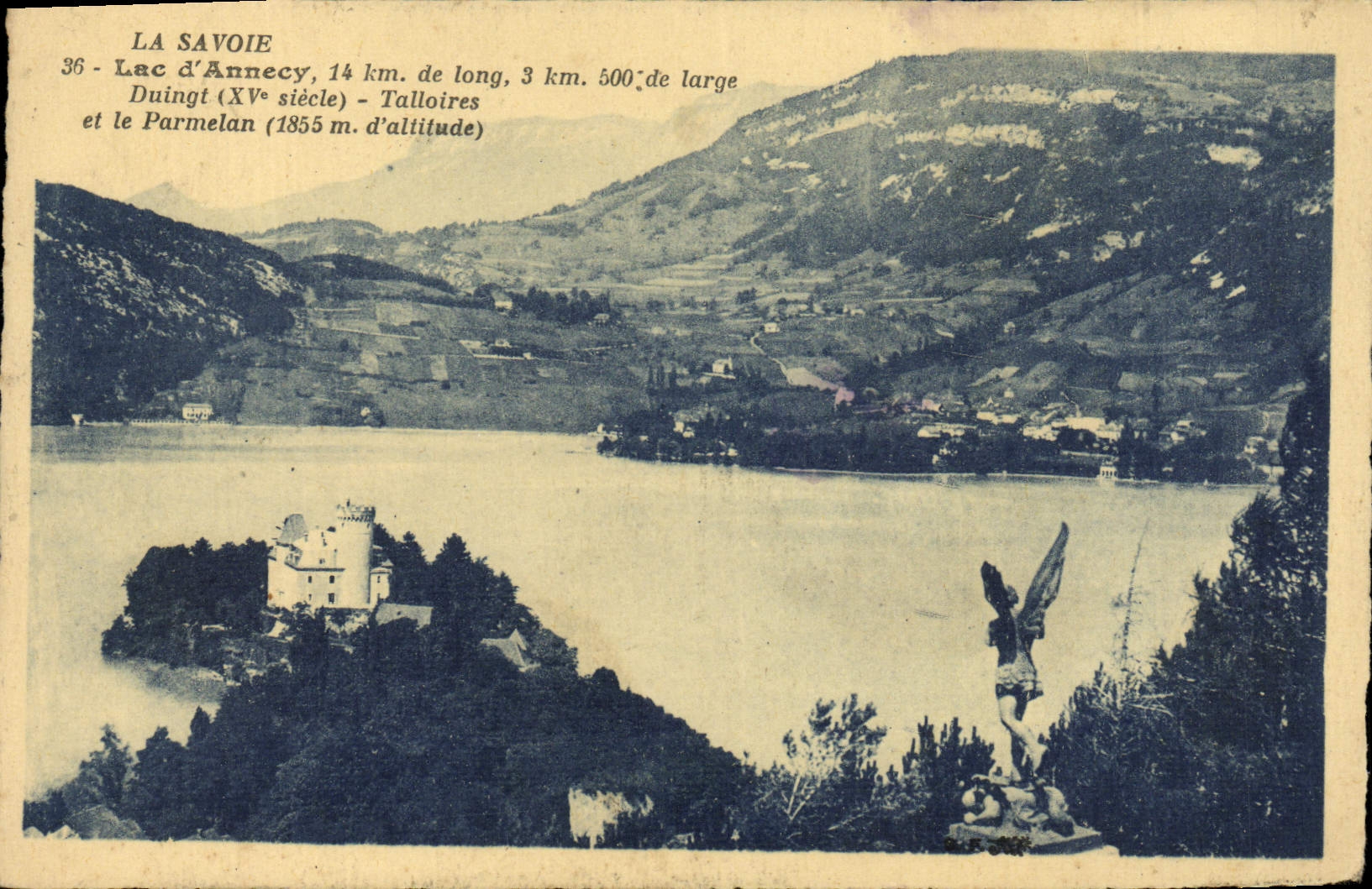 CPA Lac d'Annecy Talloires et le Parmelan