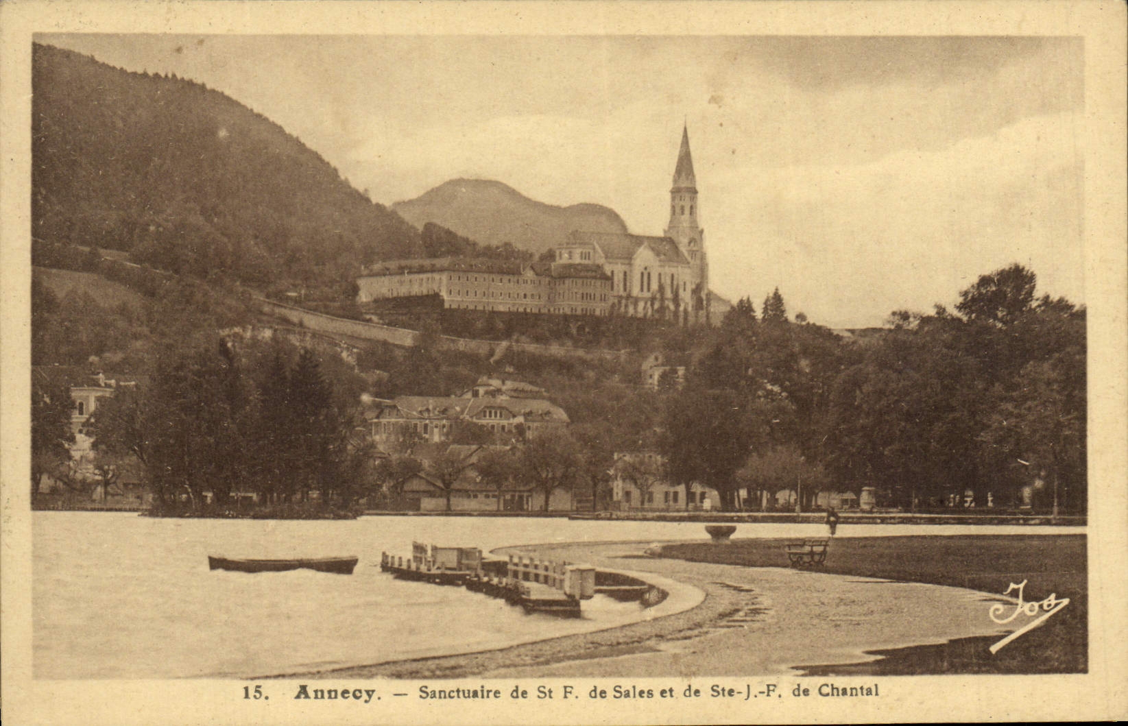 CPA Annecy Sanctualre de St de Sales de Ste JF de Chntal