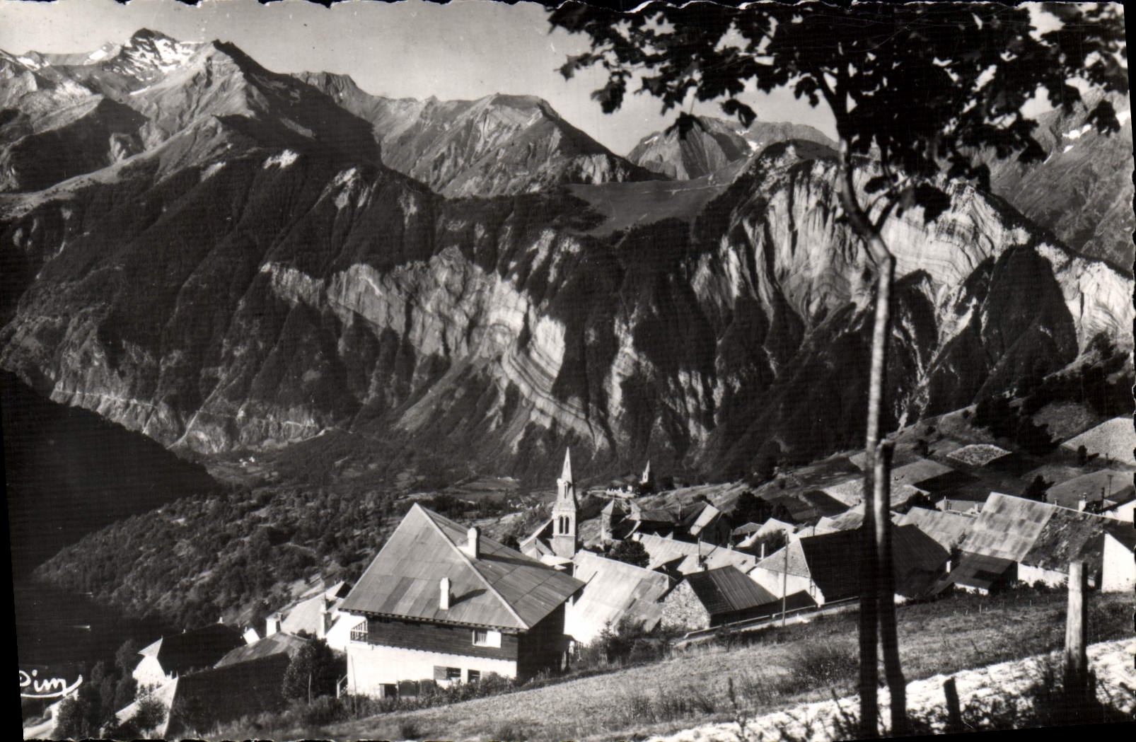 MODERN CARD Massive Alpe d' Huez of Oisans