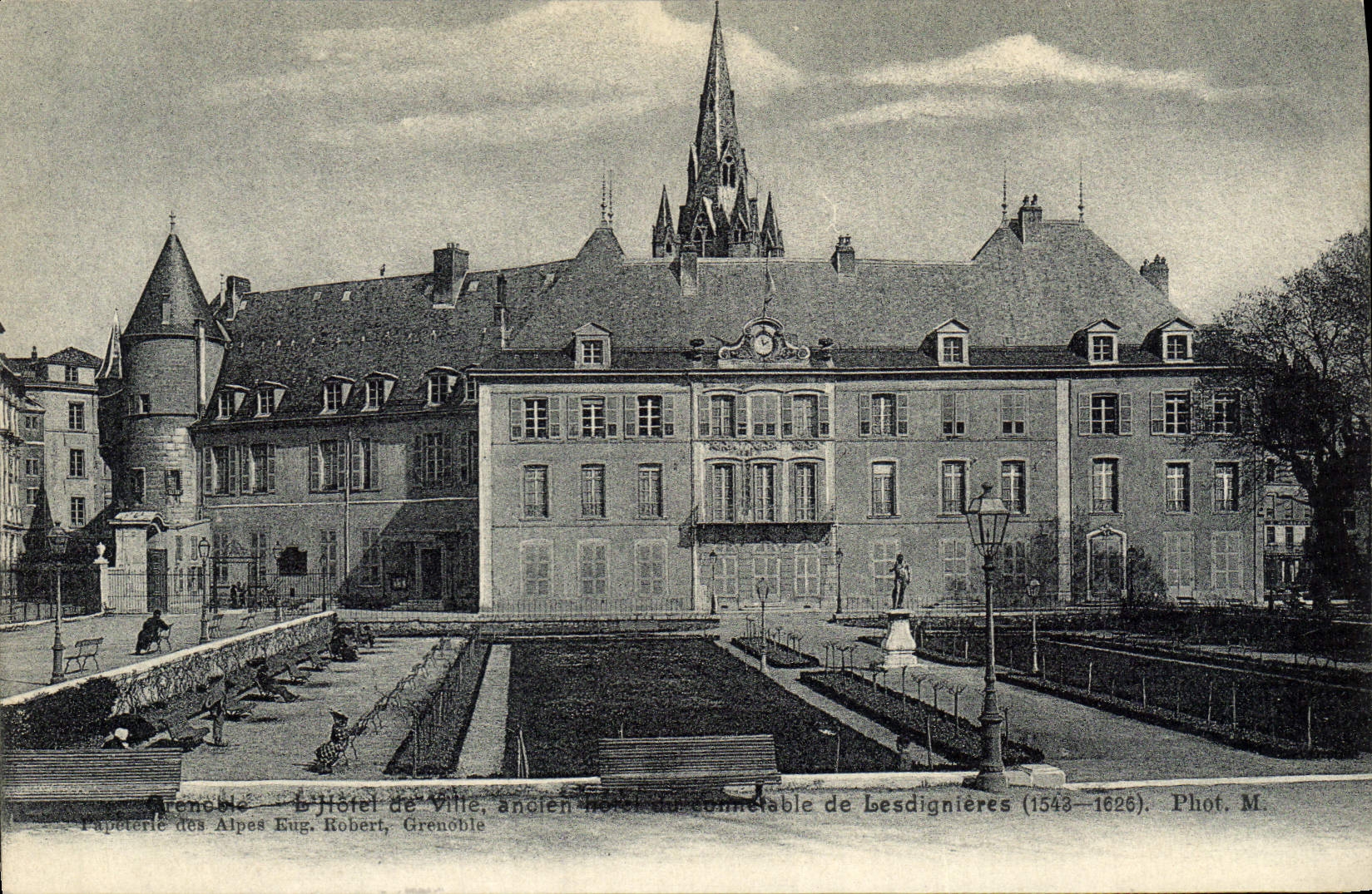 CPA Grenoble Hotel de ville