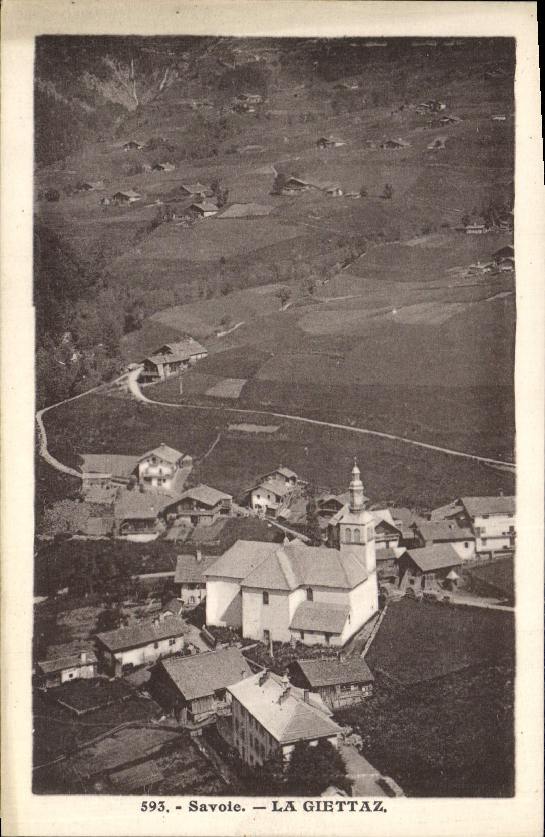 VINTAGE POSTCARD Savoy Giettaz