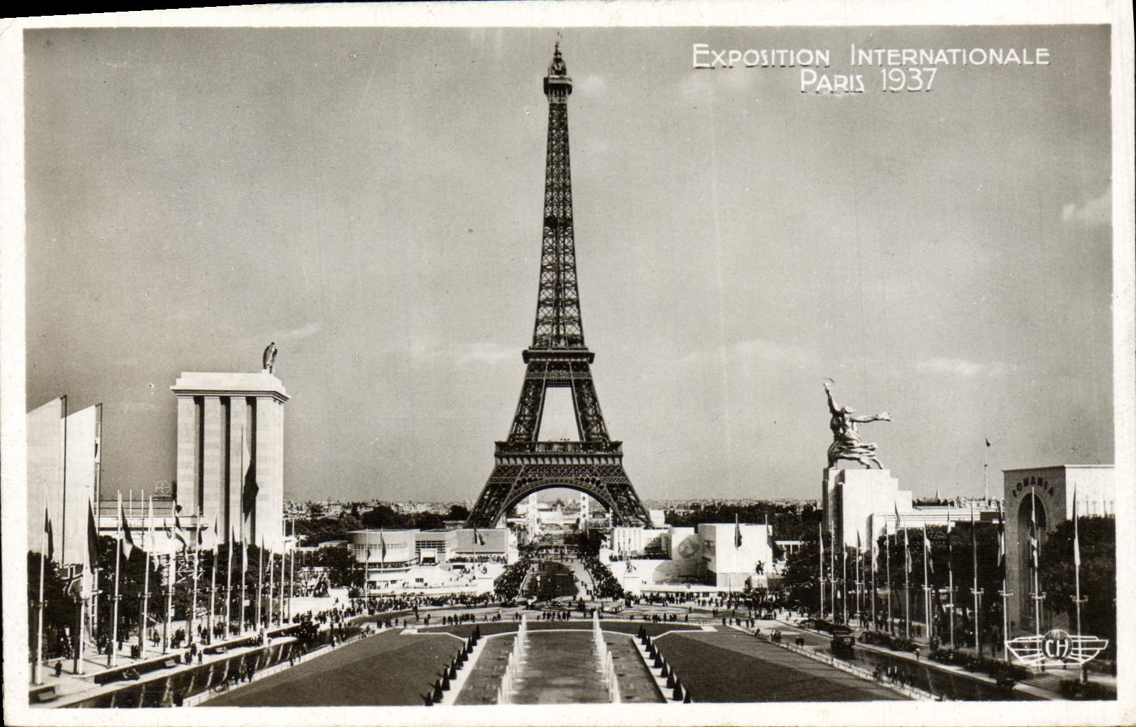 CPA Exposition Internationale Paris 1937 Tour Eiffel