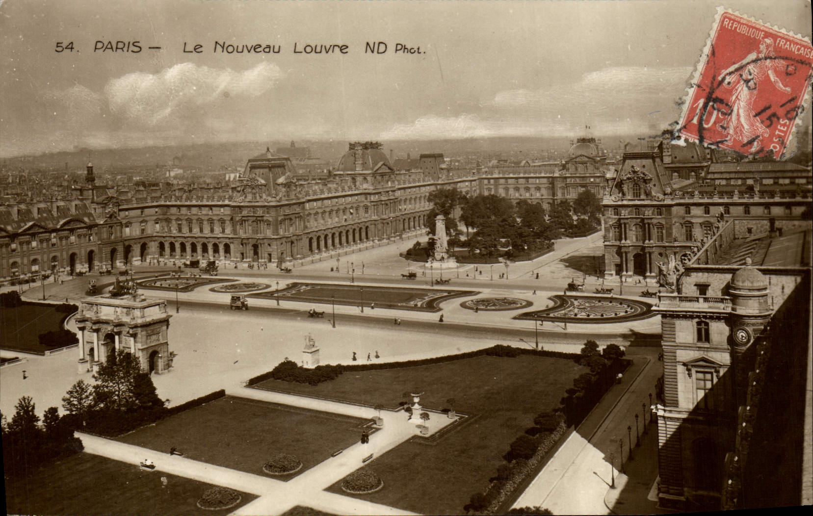 CPA Paris Le Nouveau Louvre 