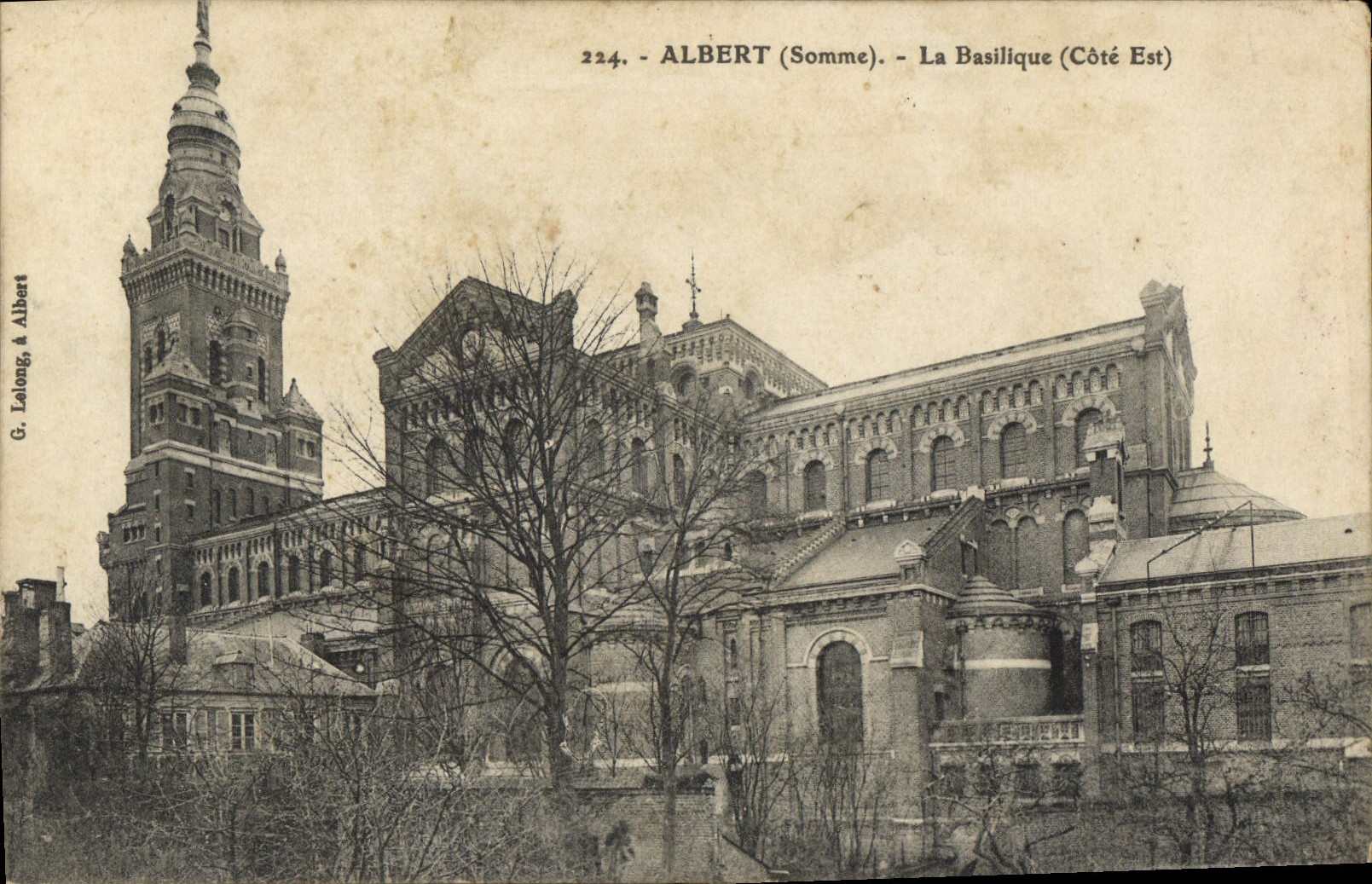 CPA Albert La Basilique
