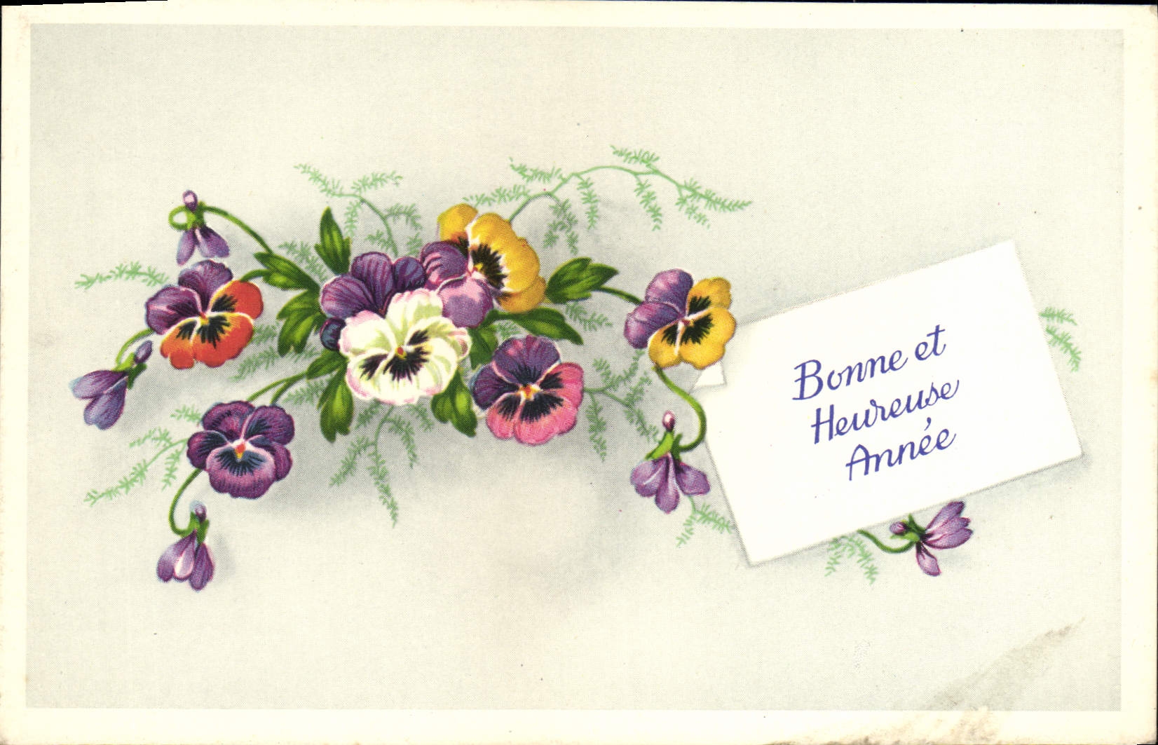 CPA Fantaisie Fleurs 