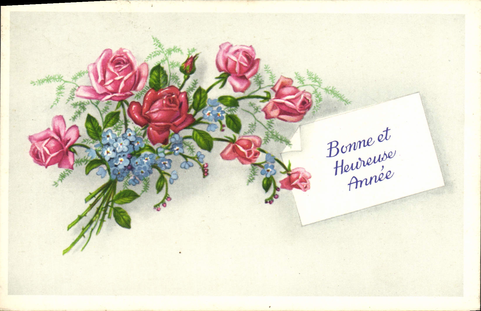 CPA Fantaisie Fleurs 