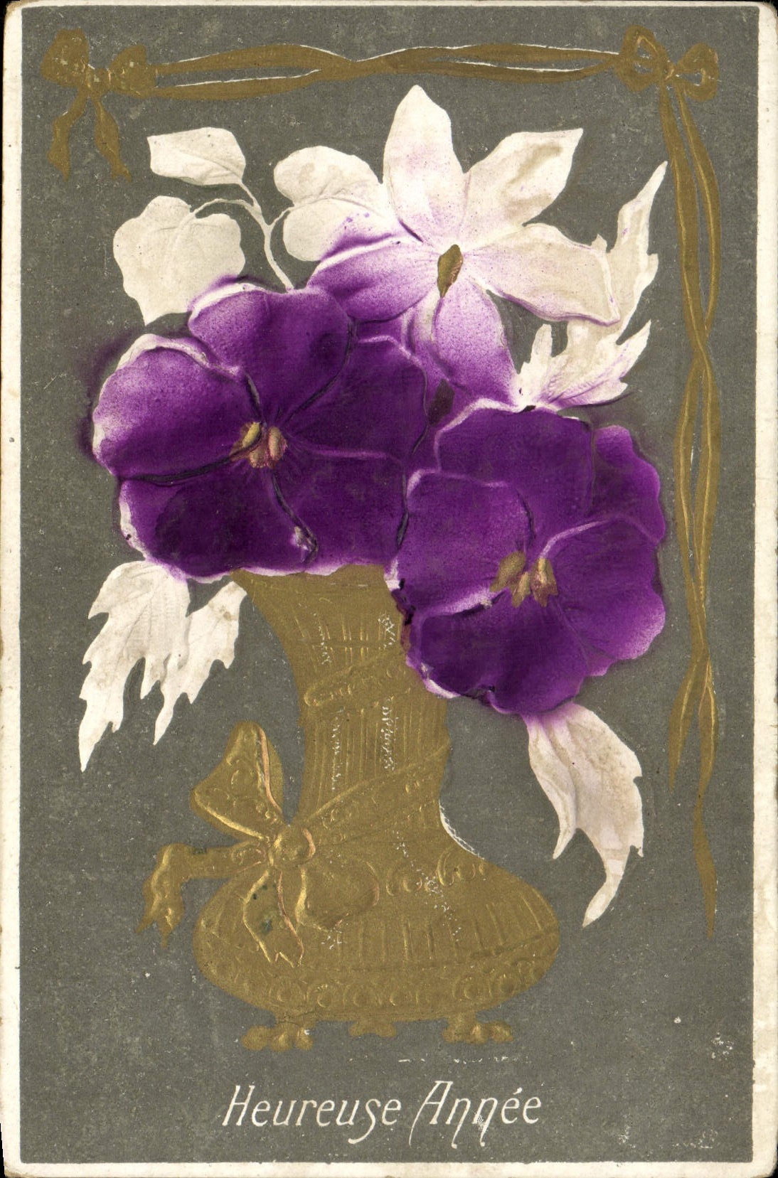 CPA Fantaisie Fleurs