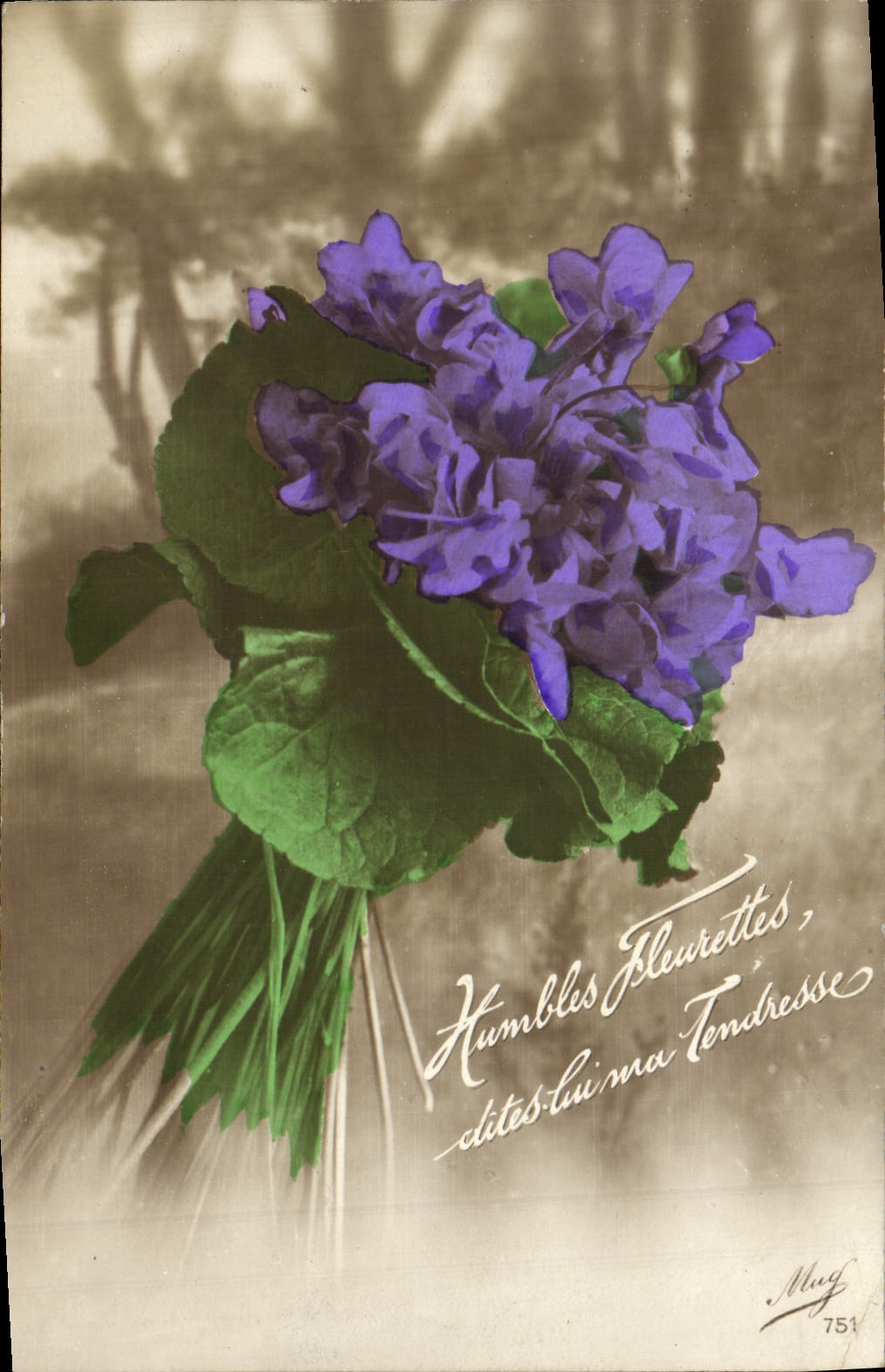 CPA Fantaisie Fleurs