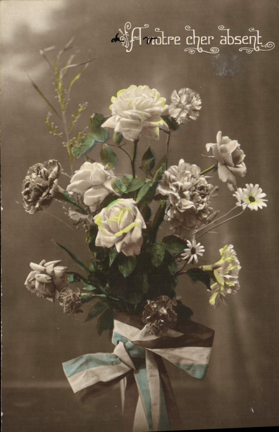 CPA Fantaisie Fleurs