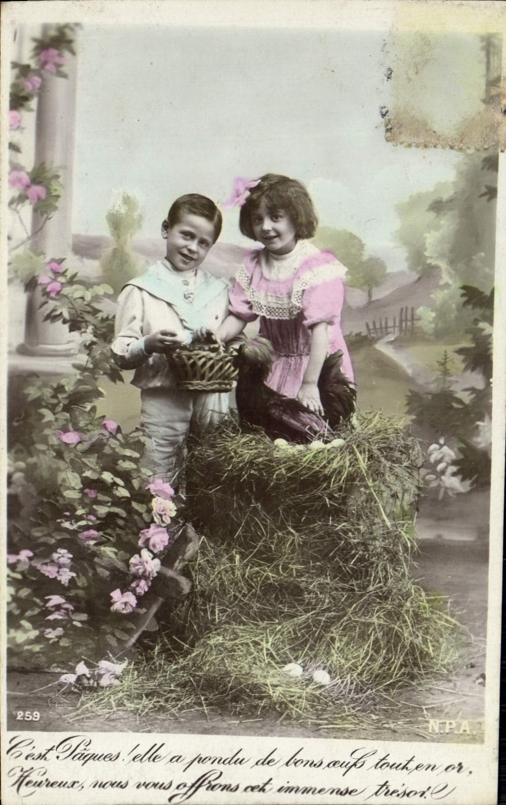 CPA Fantaisie Enfants