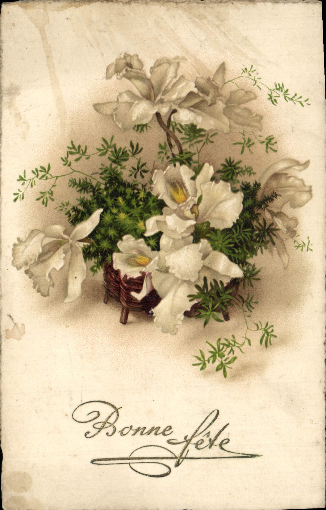 CPA Fantaisie Fleurs 