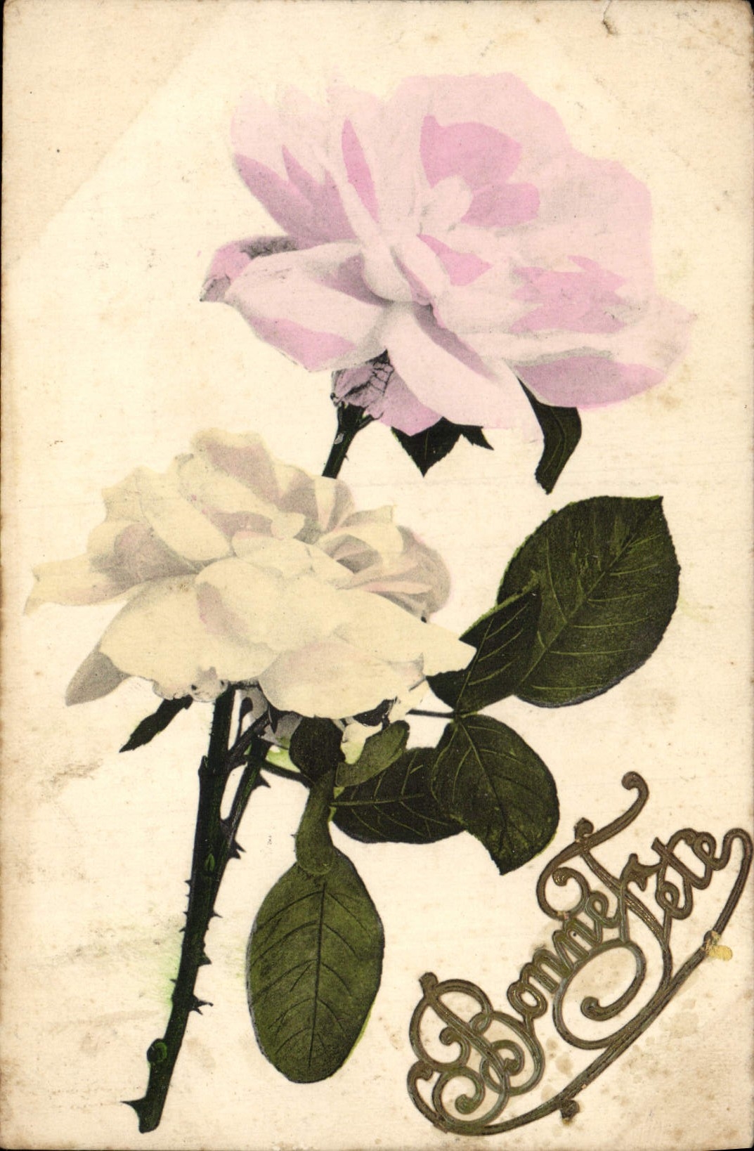 CPA Fantaisie Fleurs 